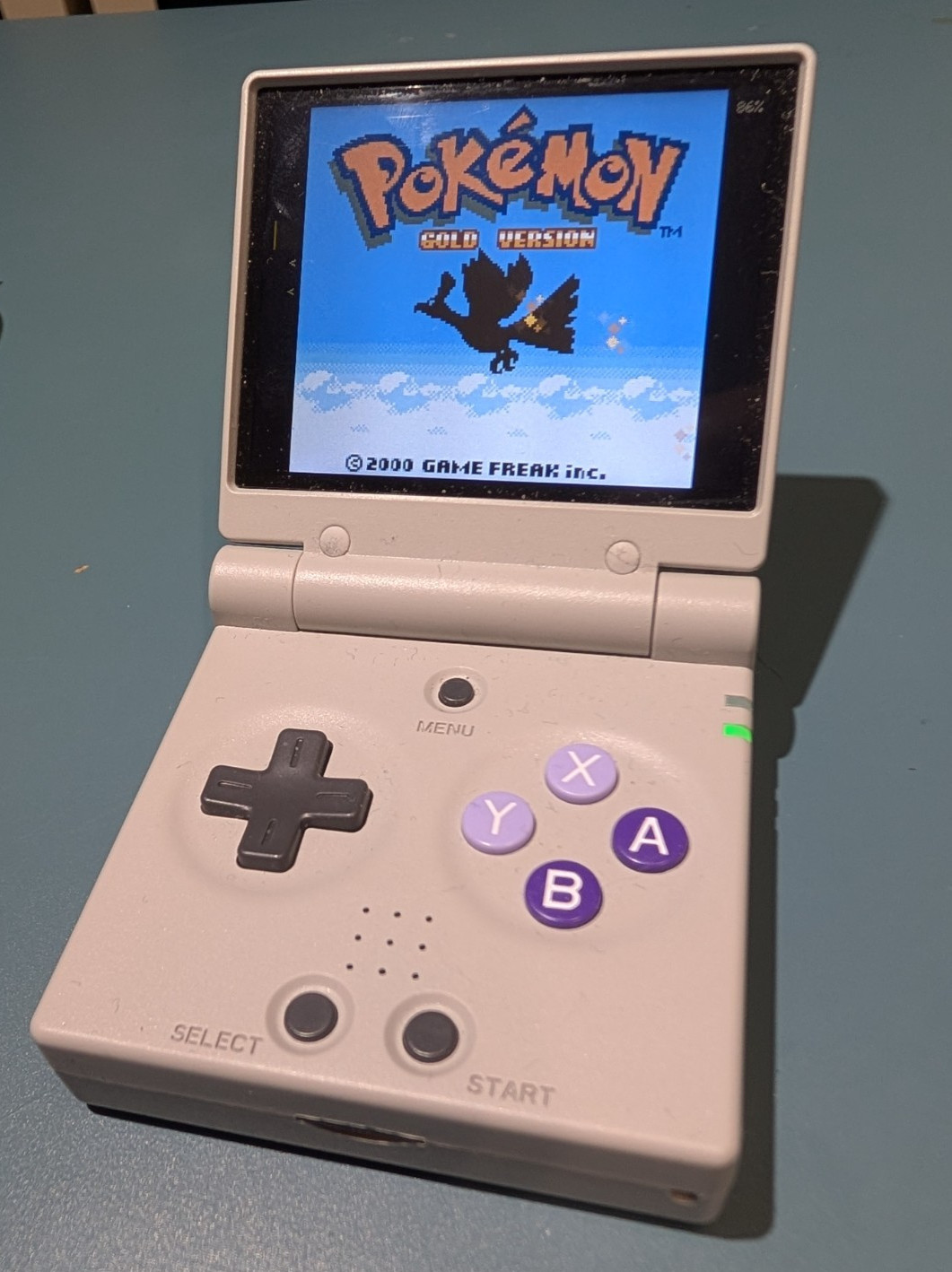 Miyoo Mini Flip Grey 32GB 2.8” IPS Retro Handheld Console WiFi Net Mint