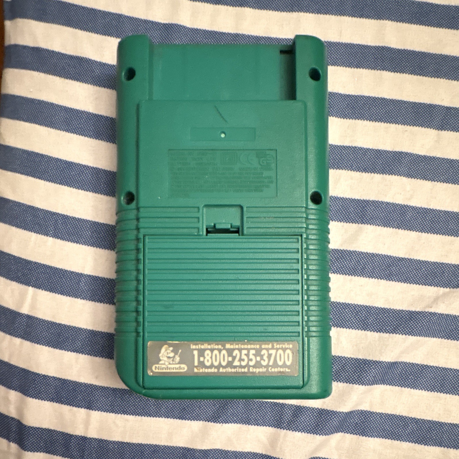 Nintendo Game Boy DMG-01 Green Handheld Console Stereo Sound Headphone Jack 1989