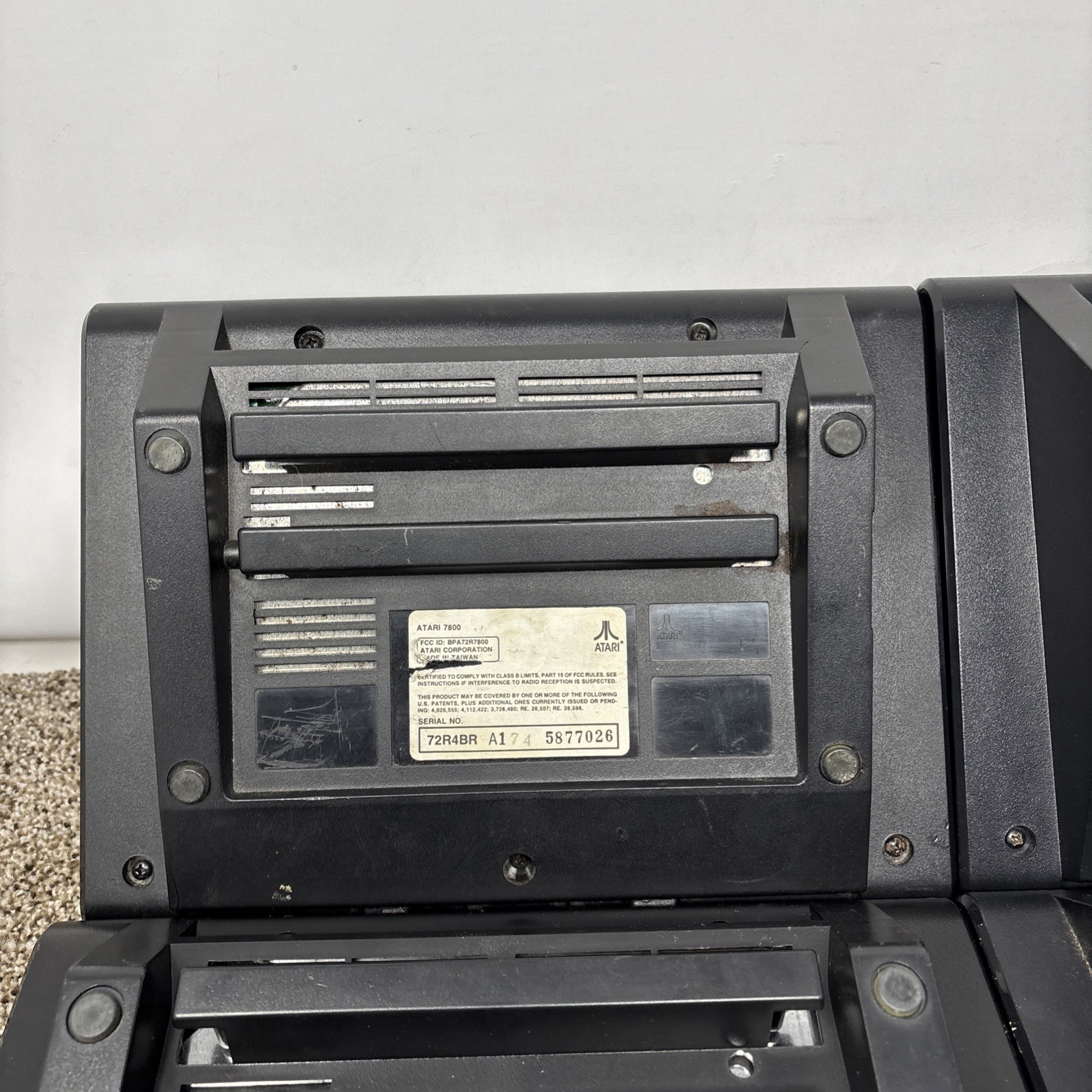 Atari 7800 Consoles Lot For Parts Or Repair Lot Of 6