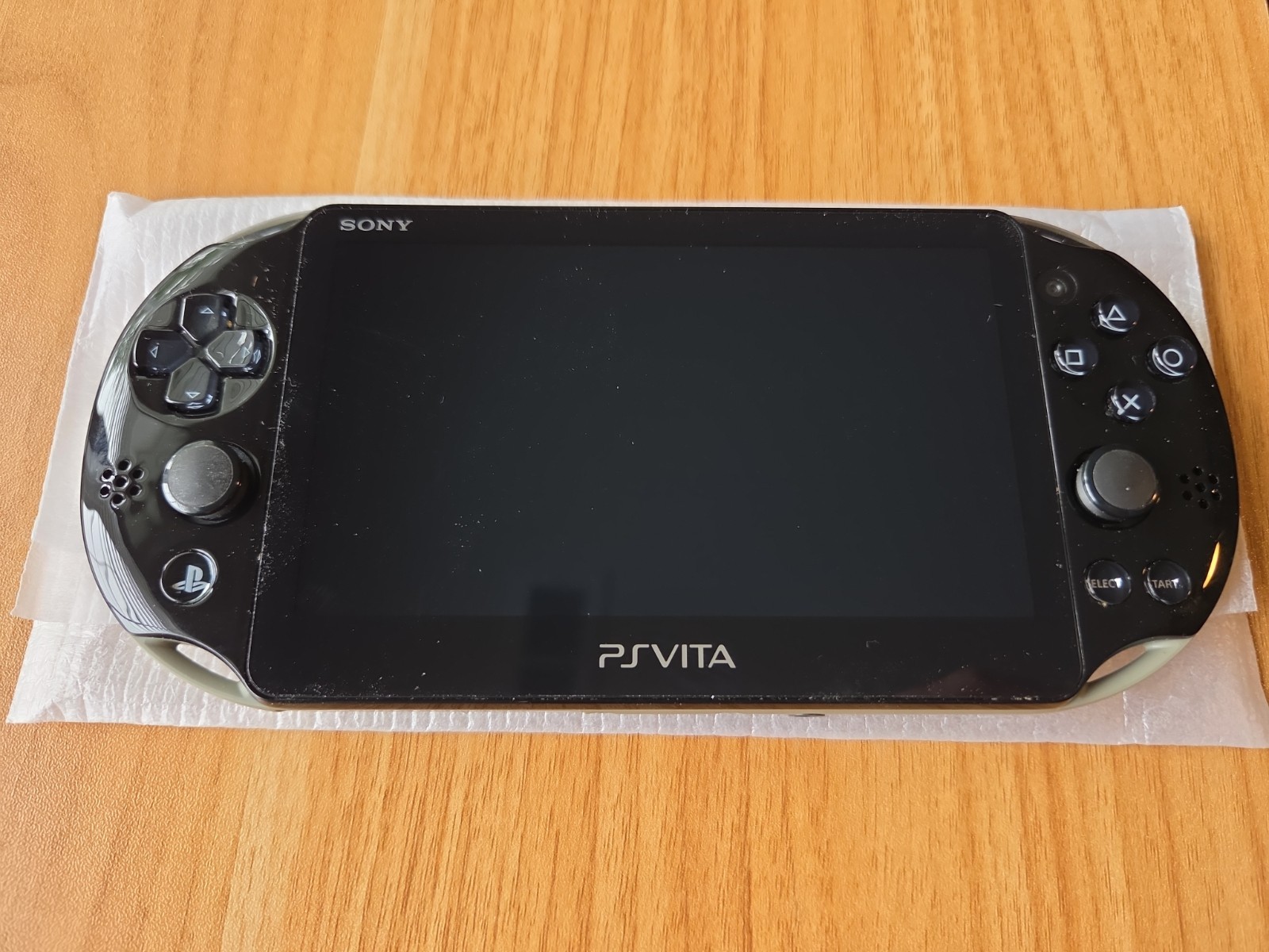 Sony PS Vita Console God Eater 2 Fenrir Edition PCHJ-10010 Khaki Black US SELLER