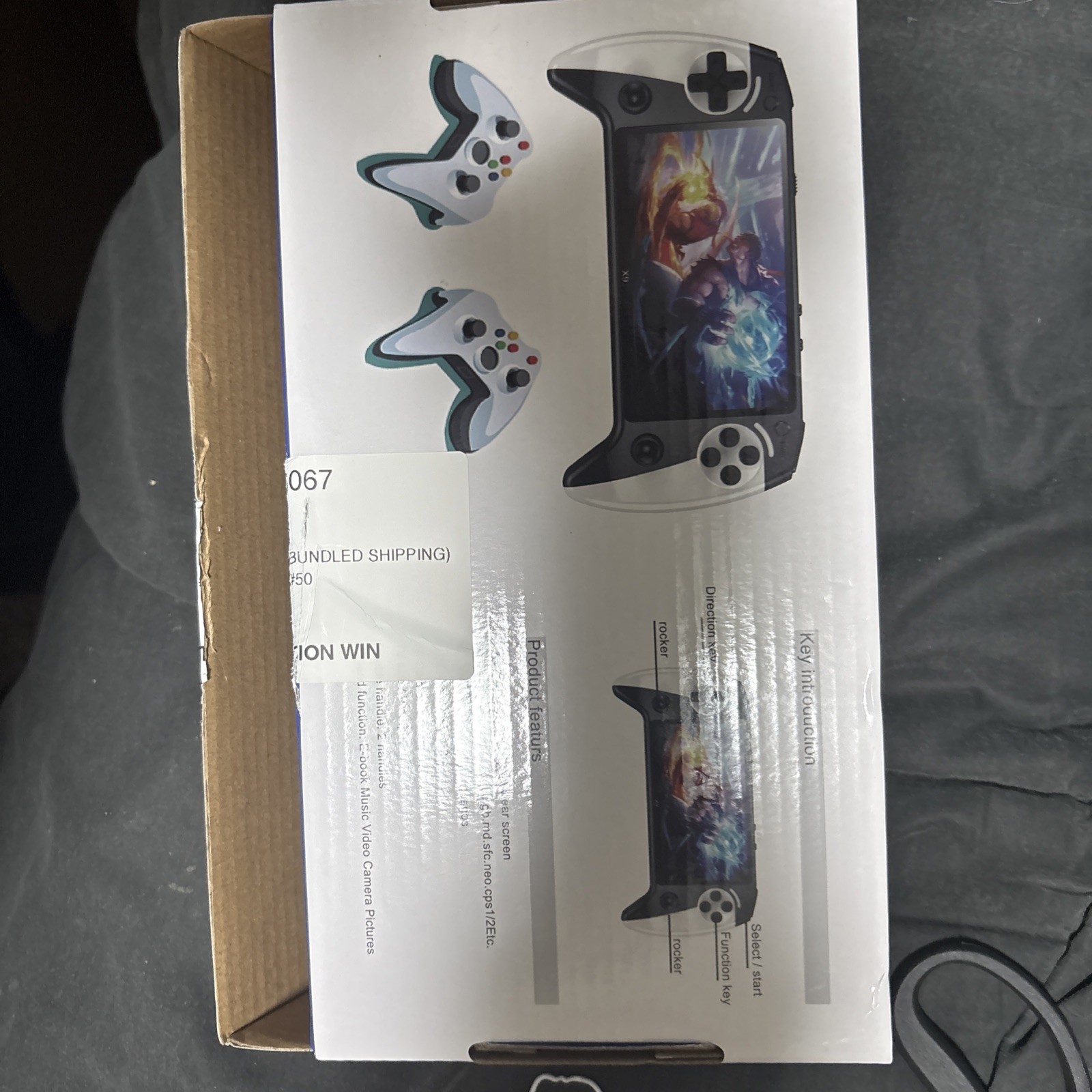 BLACK HAWK X9 Handheld Game Console 5.5″ IPS Screen- NEW IN BOX