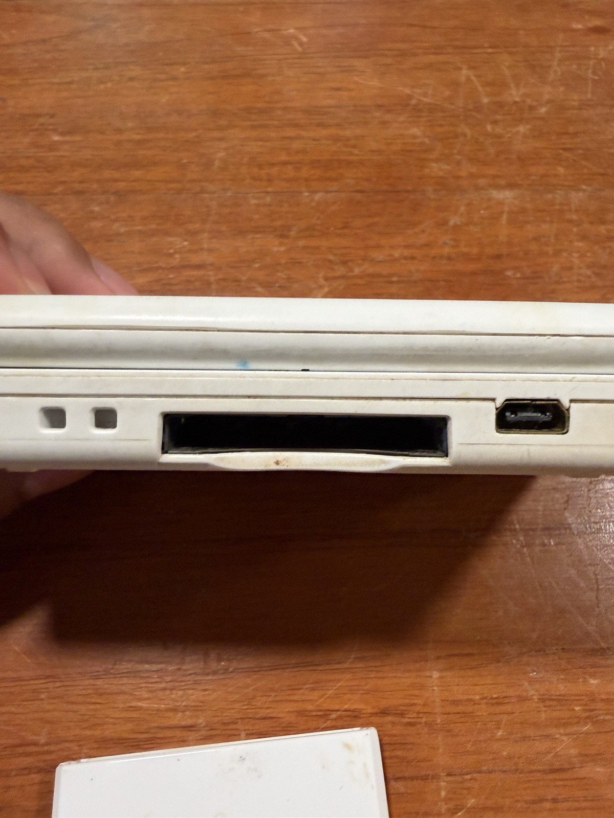 Nintendo DS Lite Handheld Console – Polar White – Parts Only