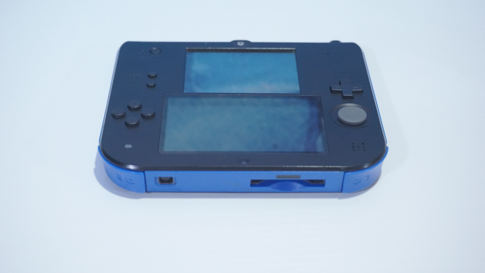 Blue & Black Nintendo 2DS 3DS Console (FTR-001) with 2GB SD, Stylus, & Charger