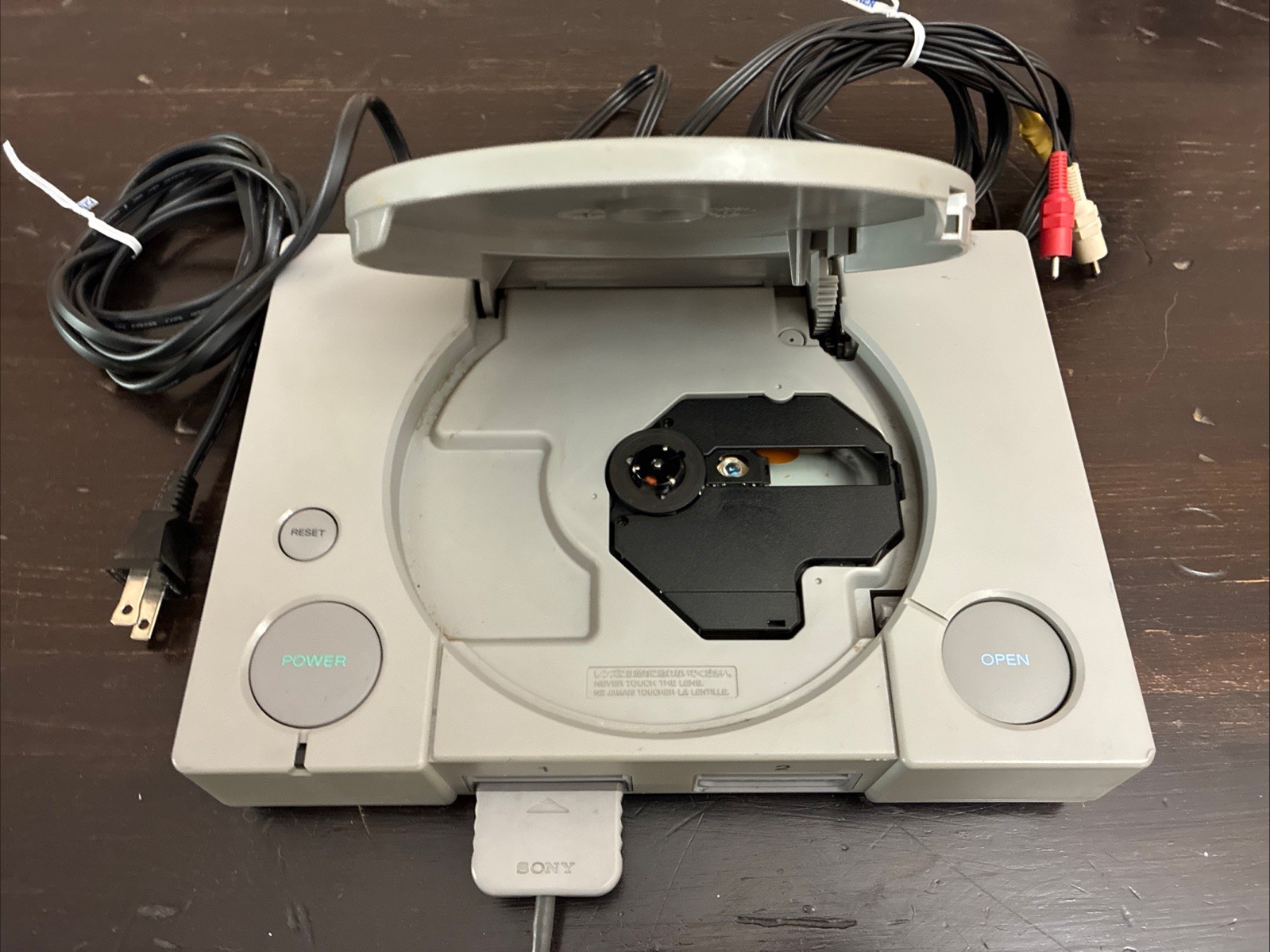 Sony PlayStation 1 Video Game Console – Gray TESTED WORKS GREAT!!! W/ CONTROLLER