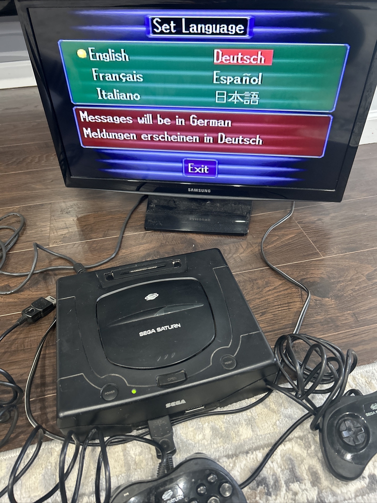 SEGA Saturn Home Console – Black