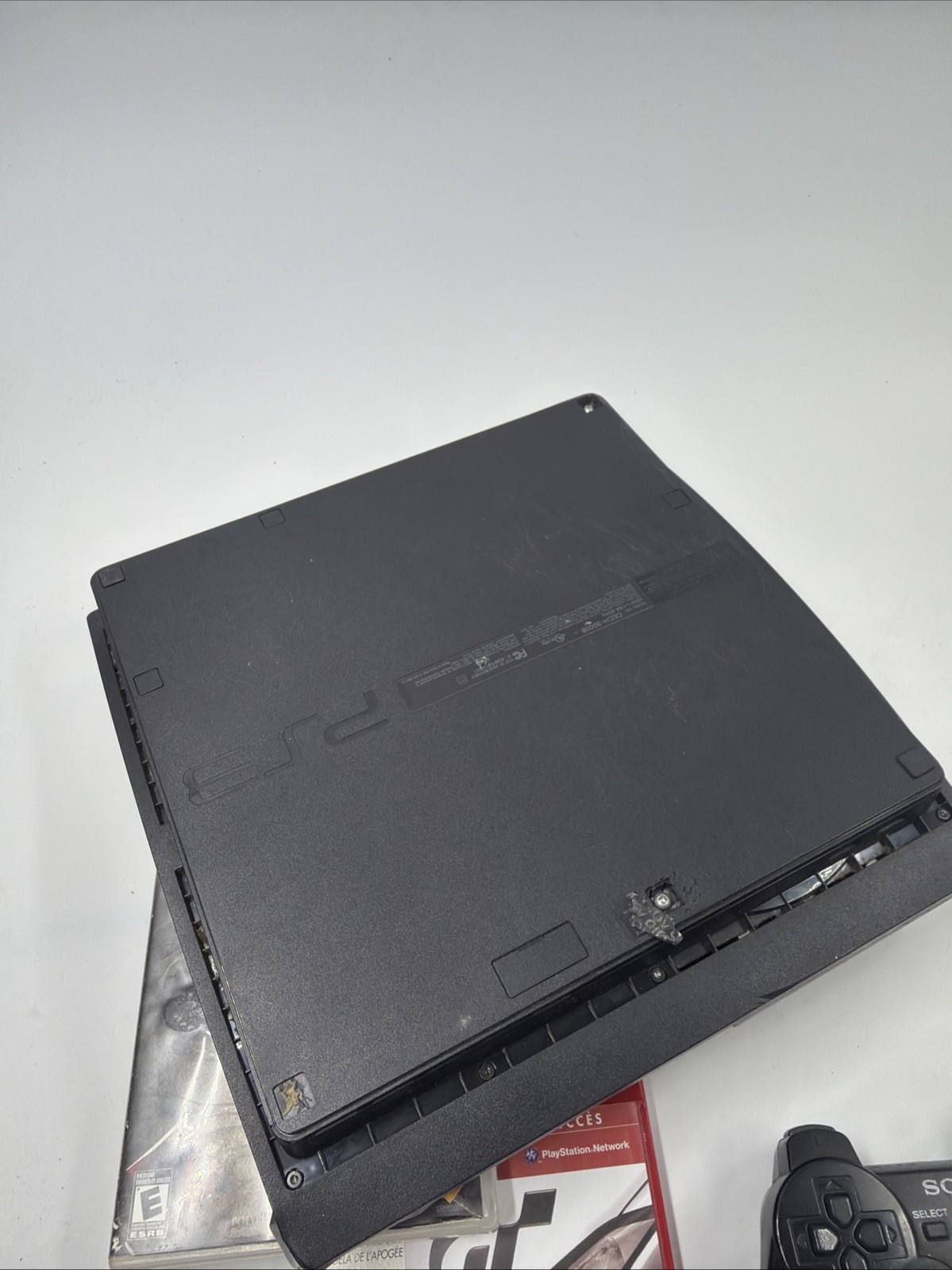 Sony PlayStation 3 Slim PS3 320GB Black Console Gaming System Only CECH-3001B
