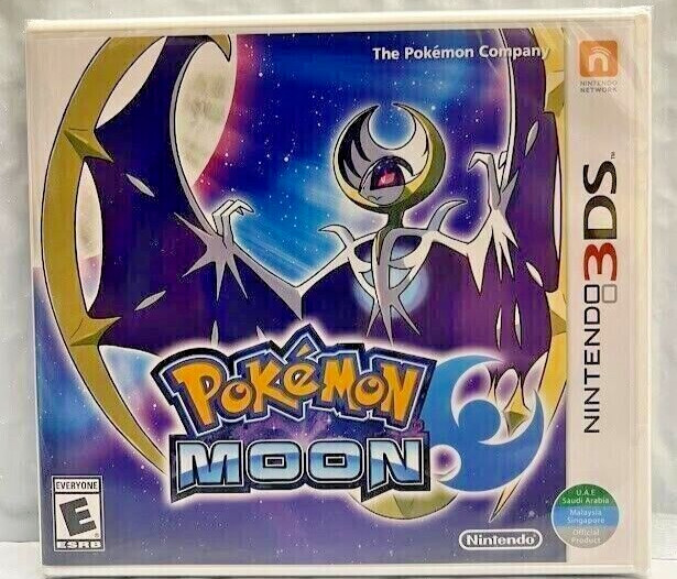 Pokémon Moon – Nintendo 3DS New Sealed Official (Multiplayer, 2016)