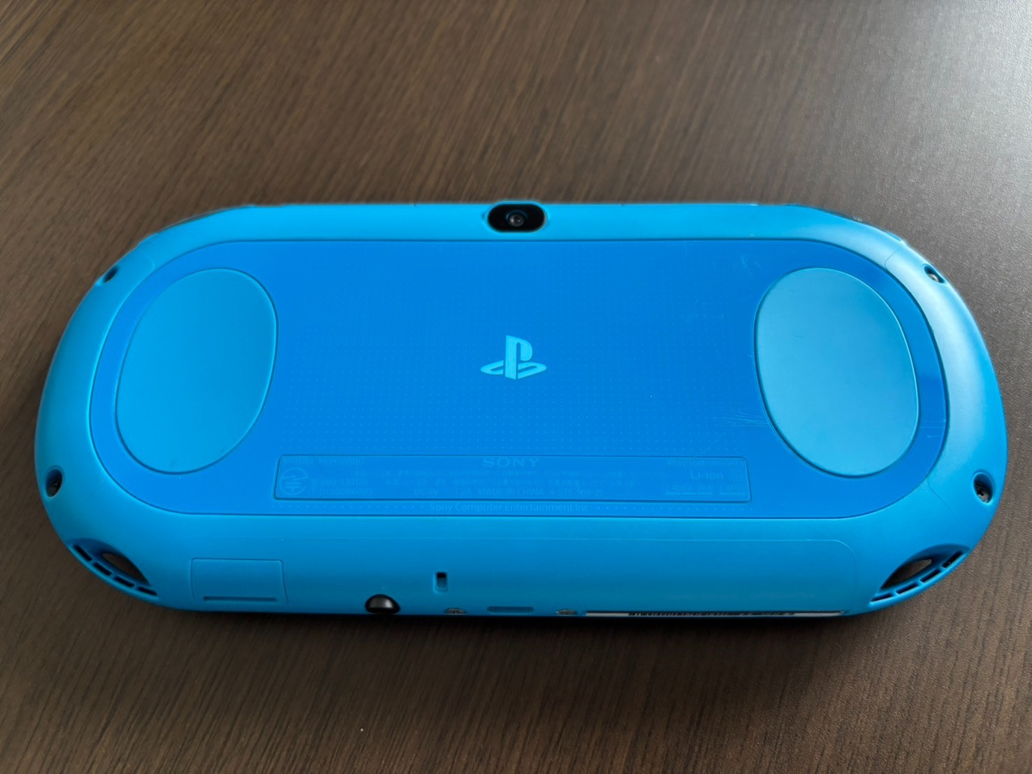 Sony PS Vita PCH-2000 Aqua Blue Console Only Tested Works [Very Good]