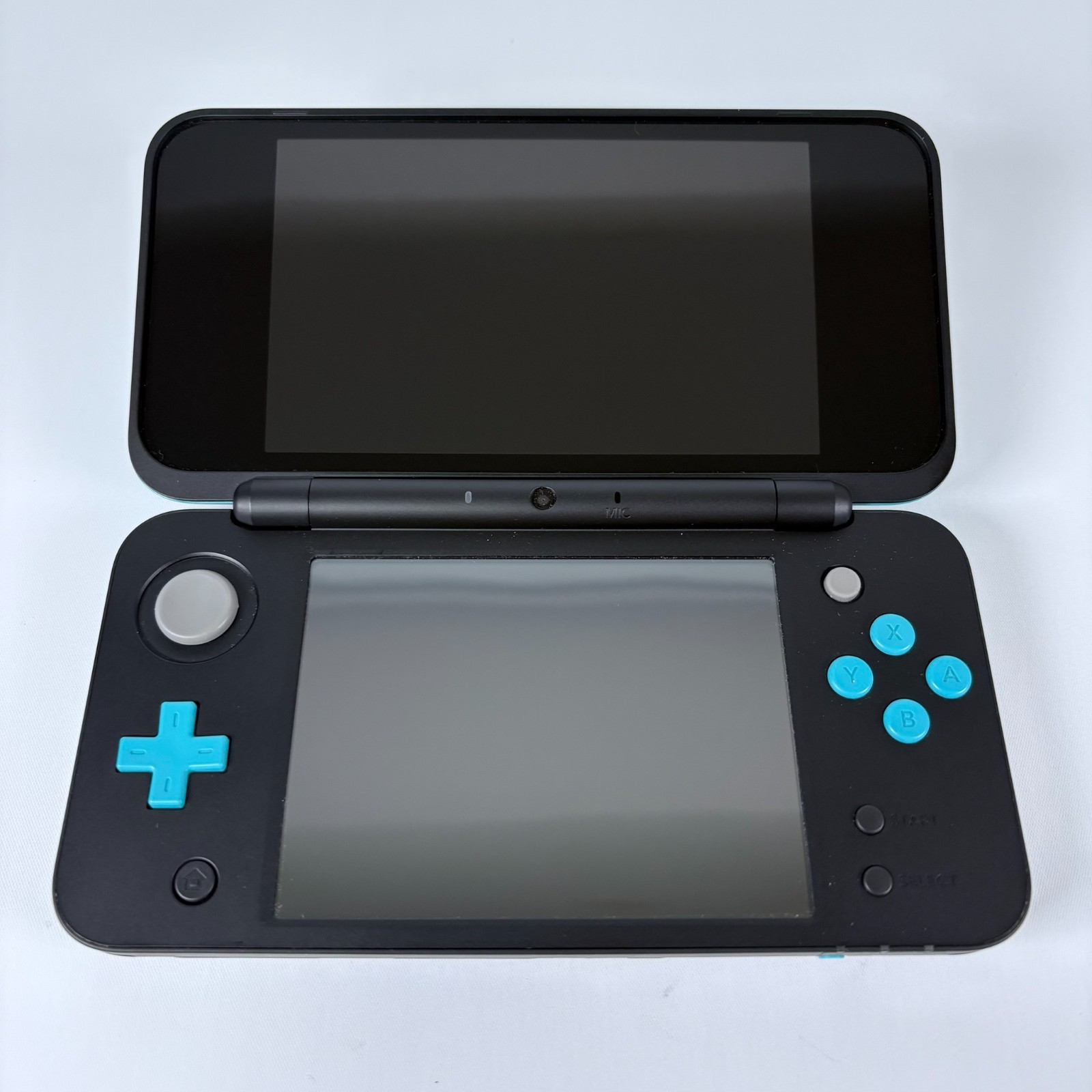 new Nintendo 2DS XL LL Black & Turquoise Blue NTSC-J Japan Console [Near Mint]