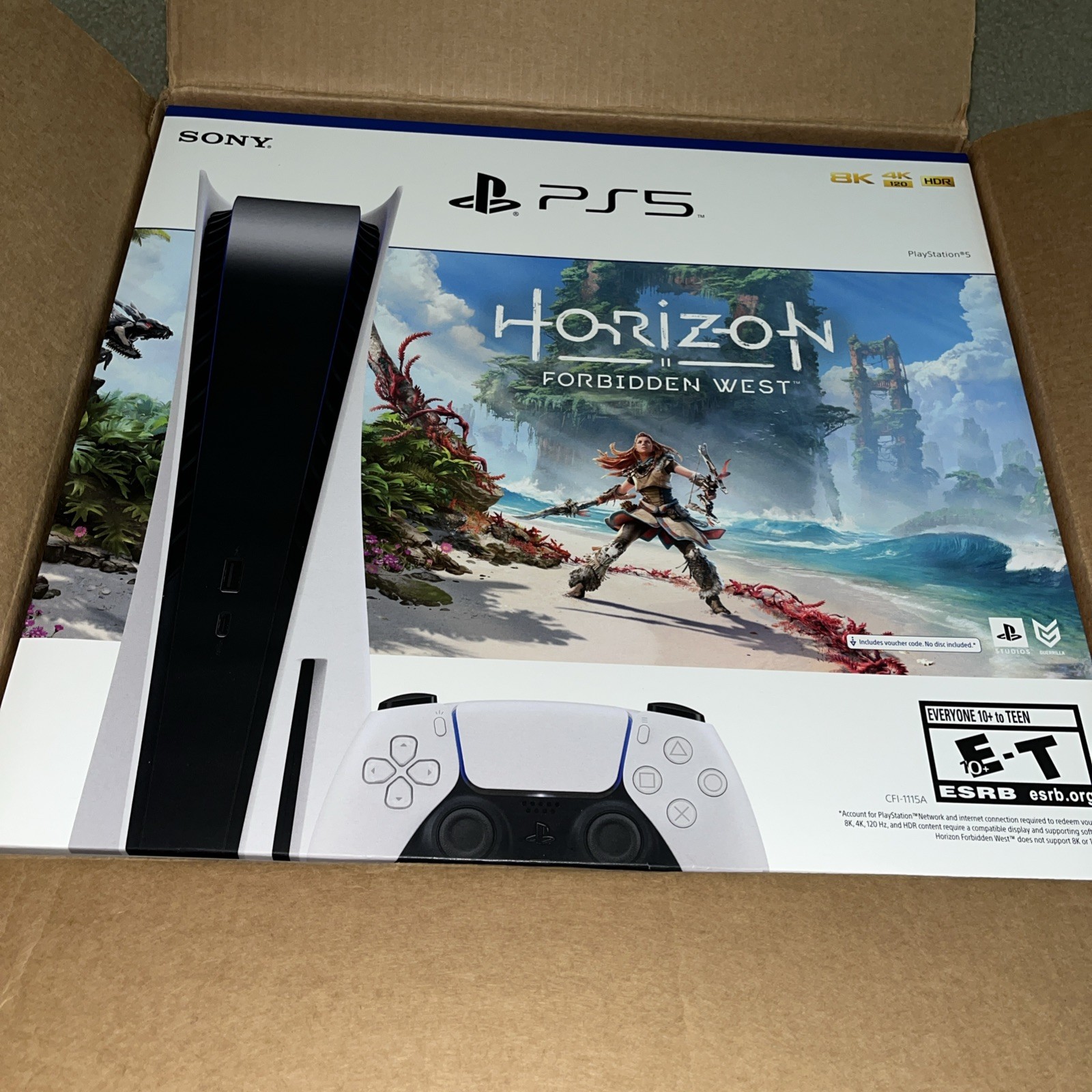 New Sealed Playstation 5 PS5 Disc Console Bluray Horizon CFI-1115A Older Model
