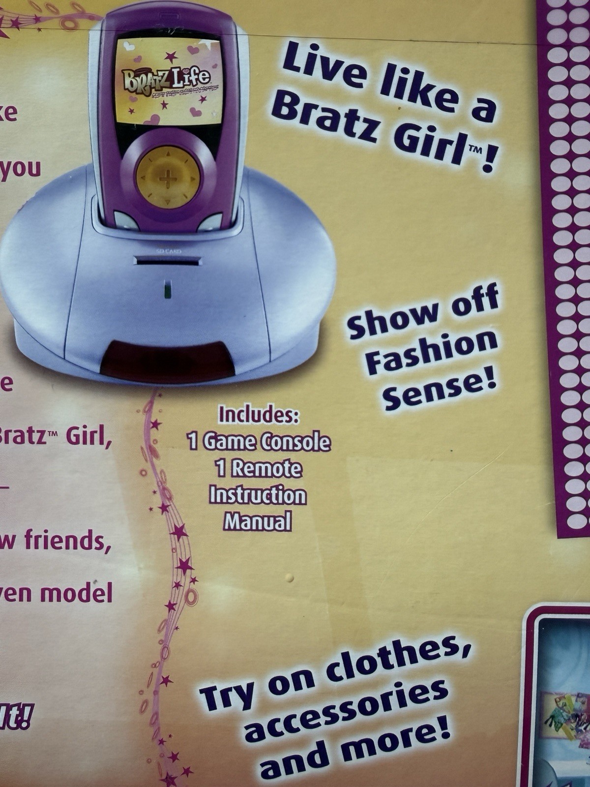 Bratz Interactive Game Console New In package Old Stock