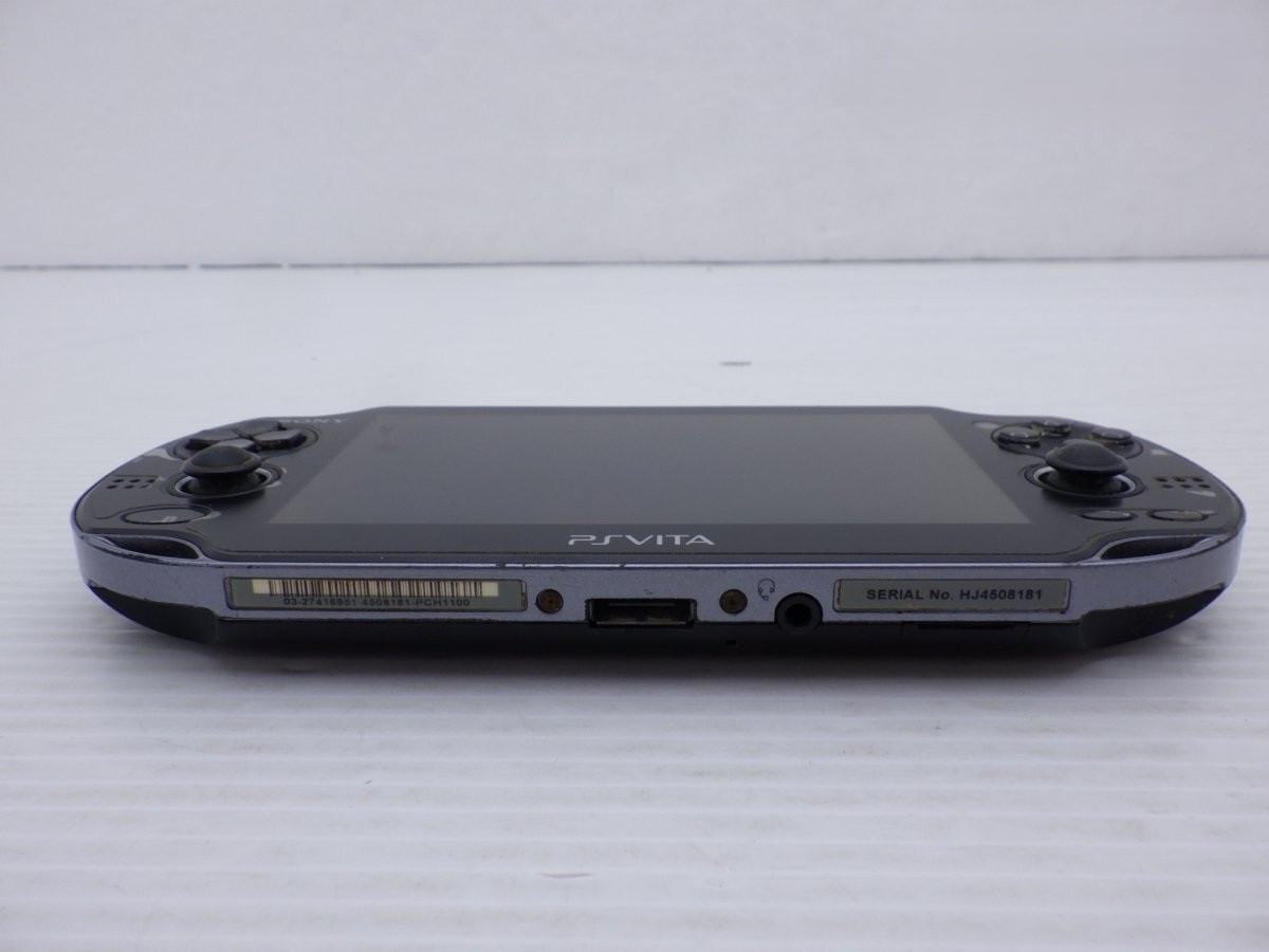 [Working] PlayStation Vita 3G/Wi-Fi Model (PCH-1100/Crystal Black) PS Vita japan
