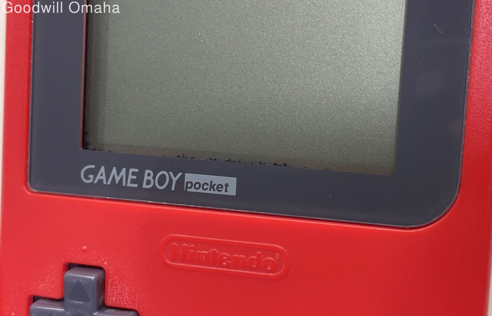 Nintendo Game Boy Pocket MGB-001 Red Handheld Console -TESTED- READ DESCRIPTION!