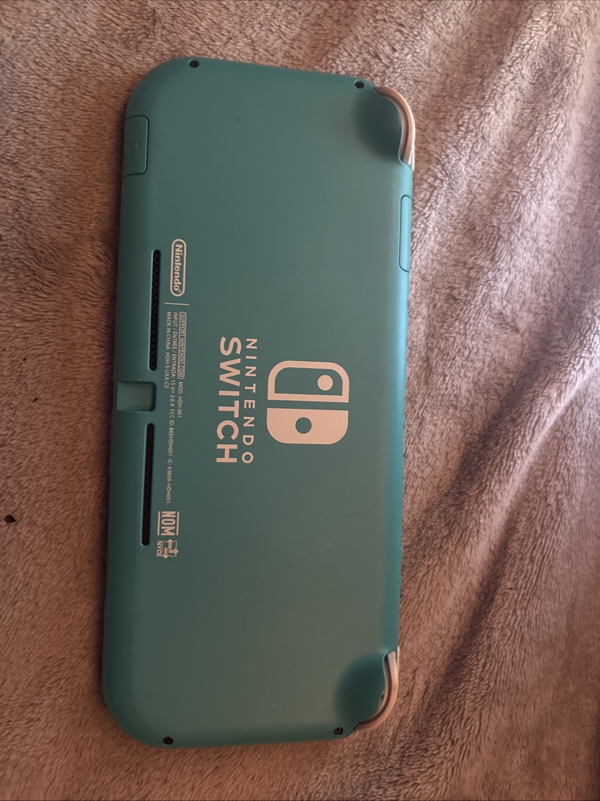 Nintendo Switchin the color teal