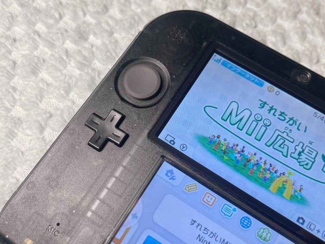 Nintendo 2DS Black Console Stylus Working Tested Japanese ver