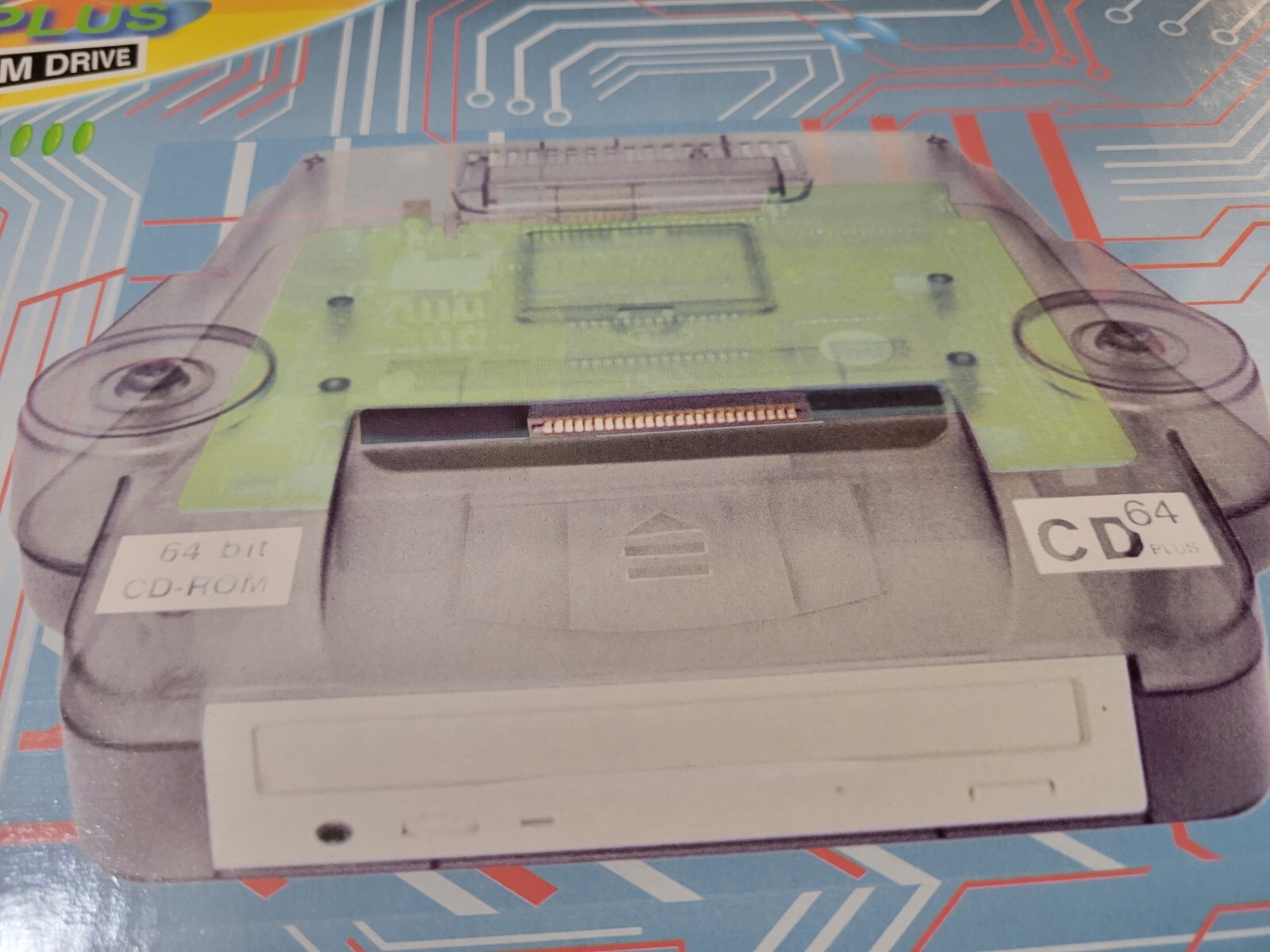 CD64 Plus CD Rom Drive 256MB (1999) Brand New Factory Boxed Hong Kong Import