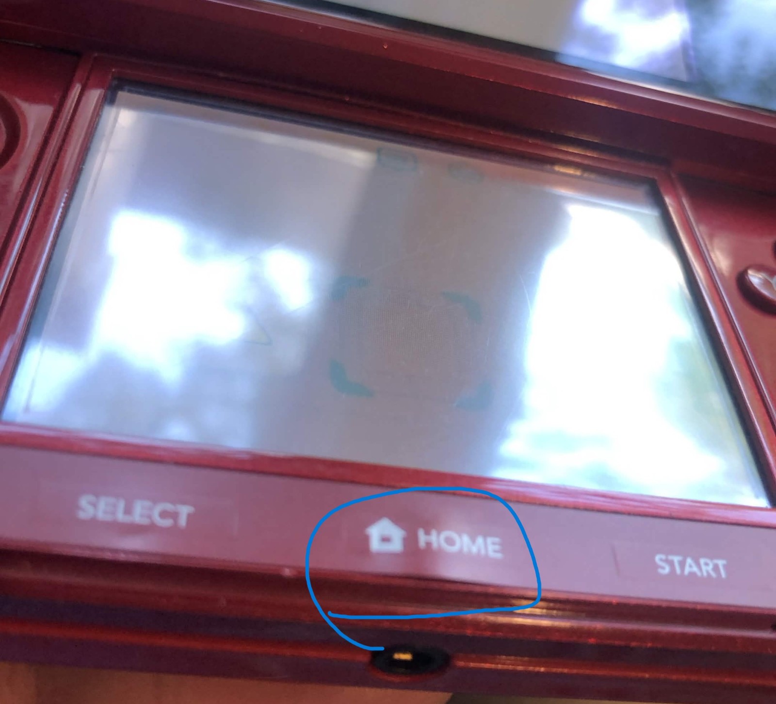Nintendo 3DS Flame Red CTR-001 Handheld Console — Fully Tested