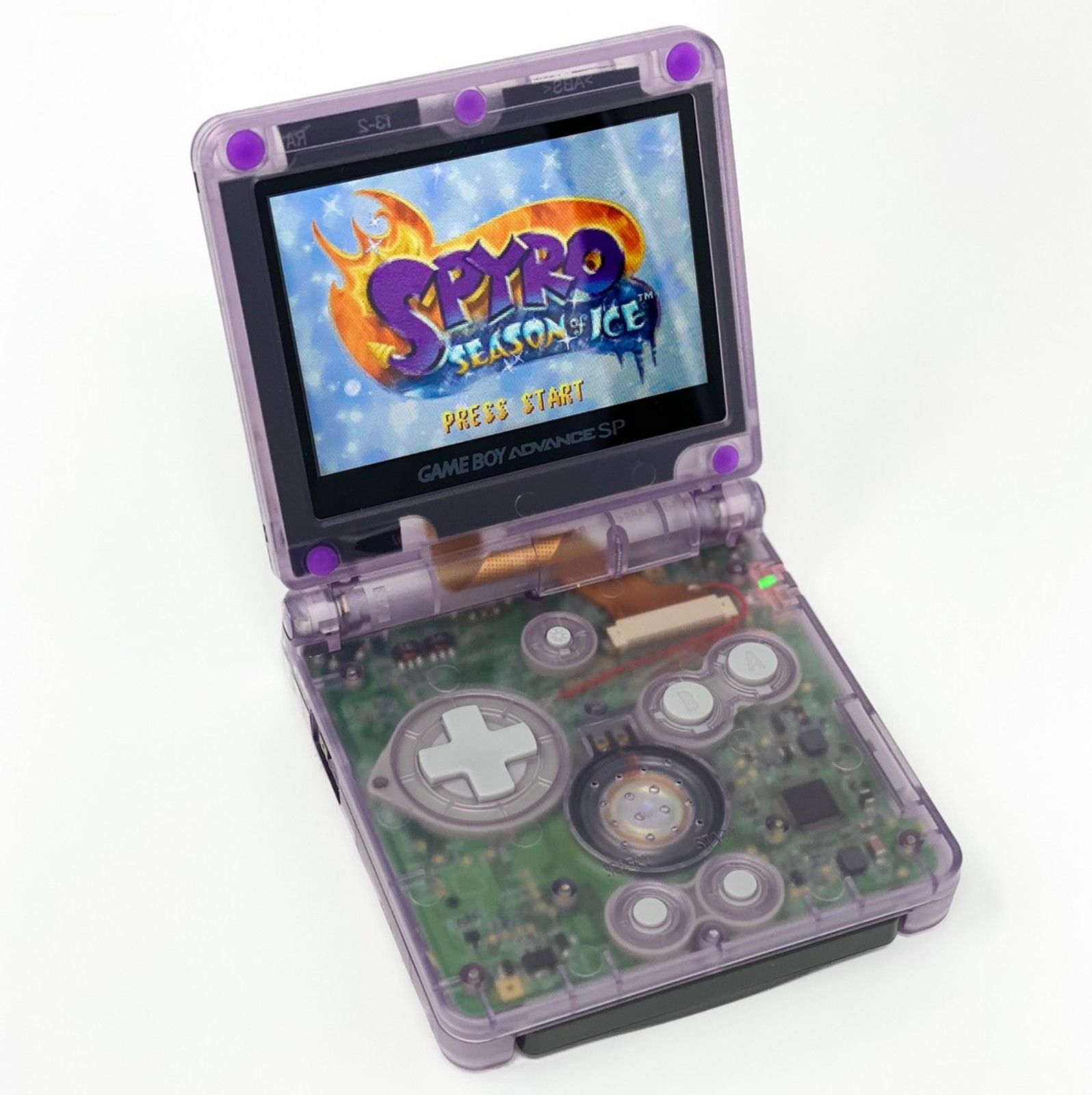 **Nintendo Game Boy Advance GBA SP System 101 V2 IPS LCD Backlight PICK A COLOR*