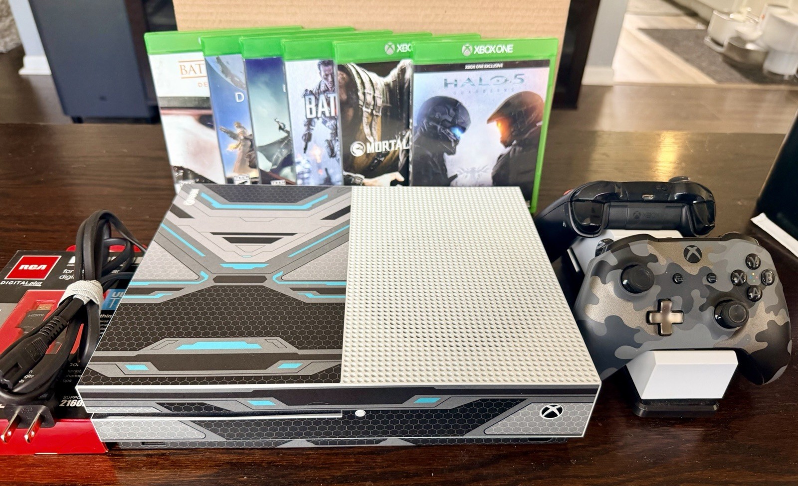 Xbox One S (Custom Halo Edition) Bundle (Tested)