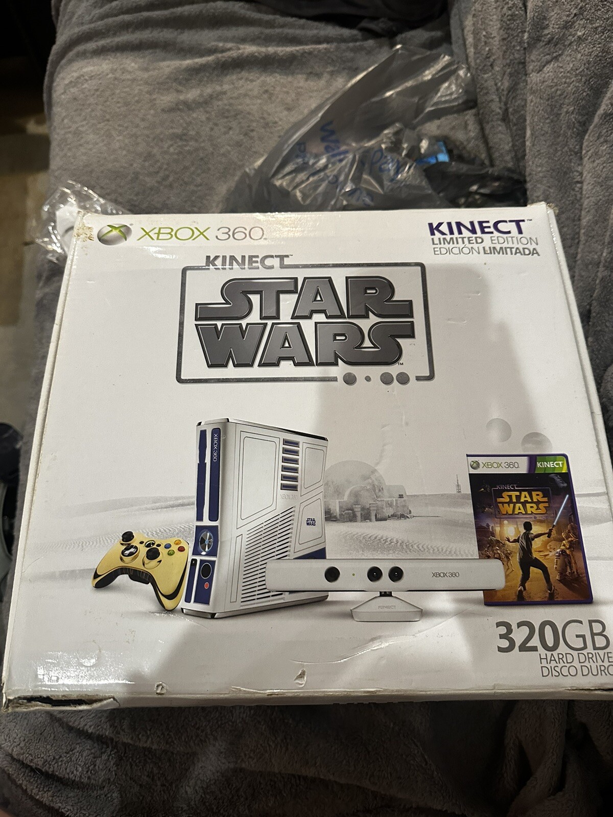 Microsoft Xbox 360 320GB Kinect Star Wars Limited Edition (NTSC-U/C (US/CA))…