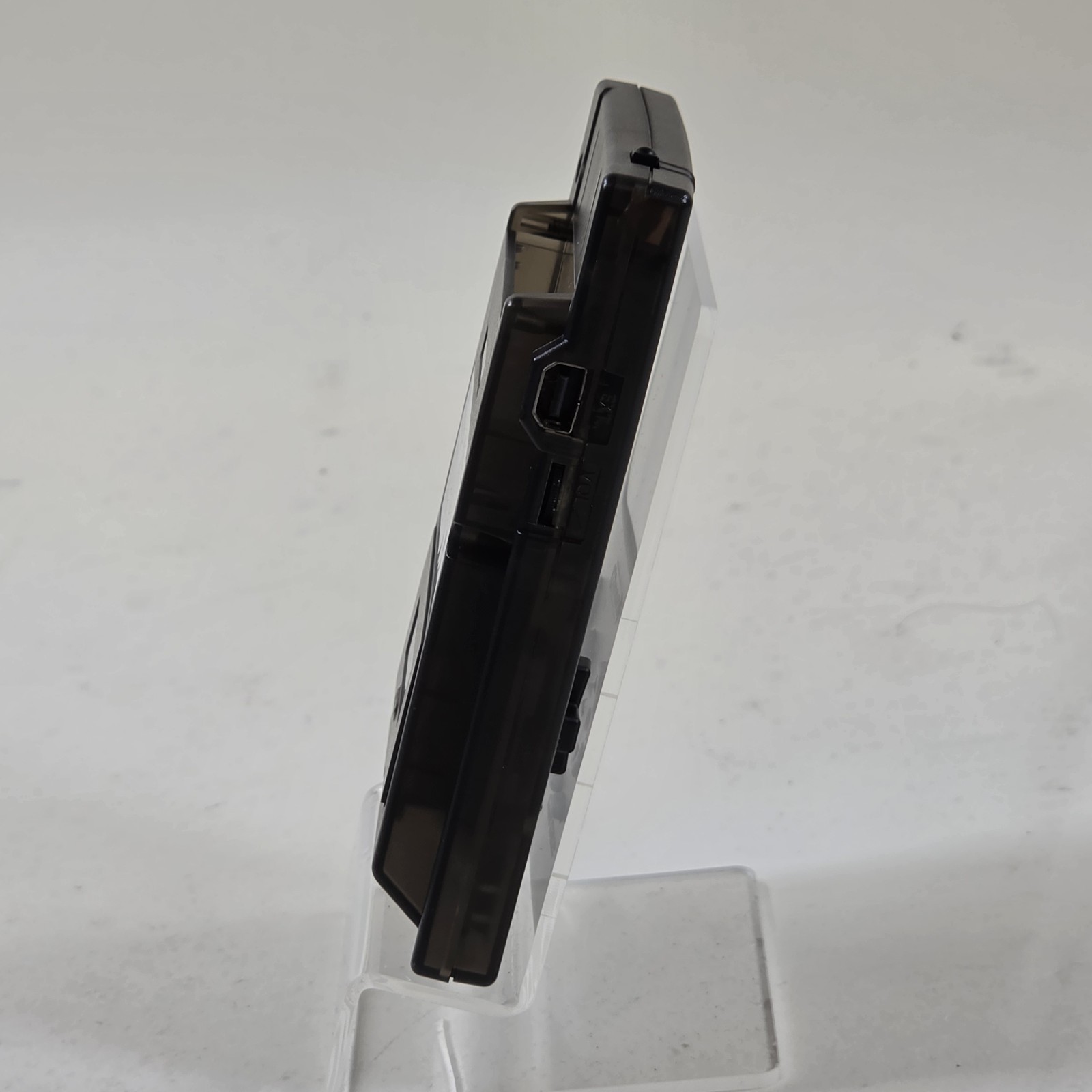 Custom Game Boy Pocket GBP [Clear Black] W/ Laminated IPS Screen & USB-C Battery
