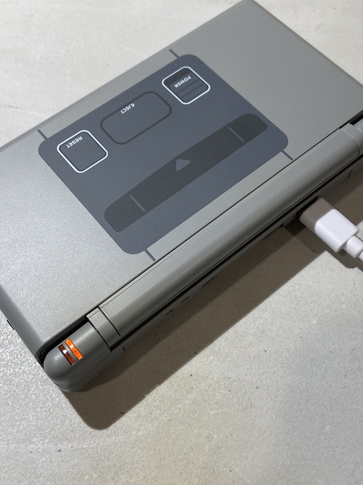 Nintendo DS Lite SNES Classic | USB-C | New Shell | White LED Handheld System #8
