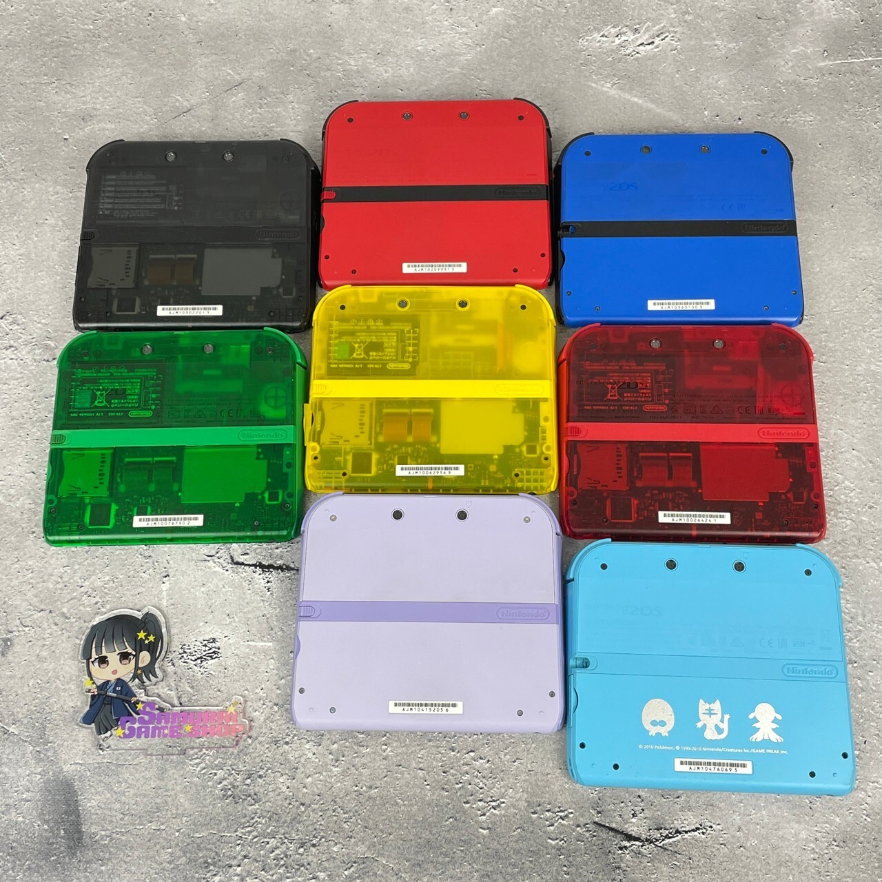 Nintendo 2DS Console Only Various Colors Select Charger Japanese Language ver.
