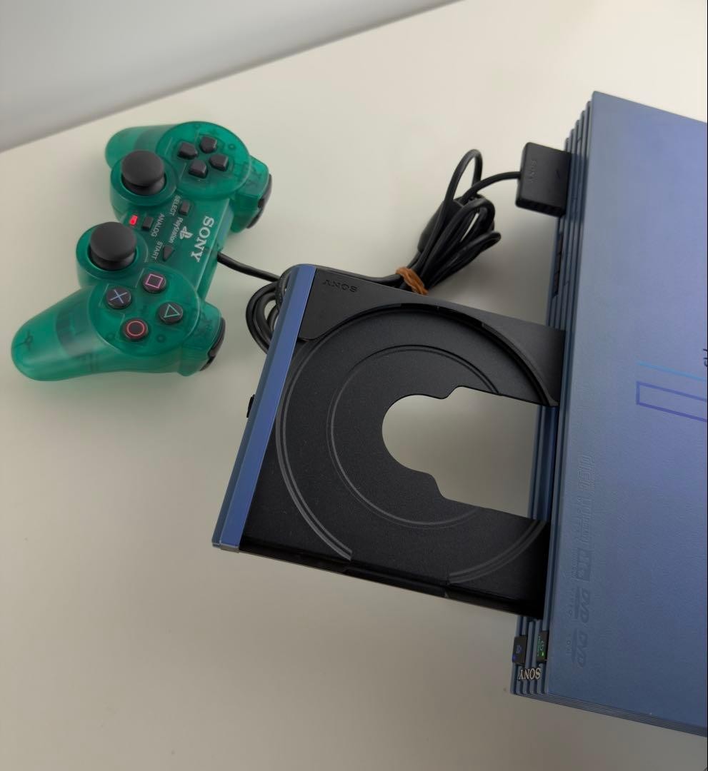 PS2 SCPH 39000 TB Toys R Us Blue console PlayStation 2 SONY Tasted From Japan