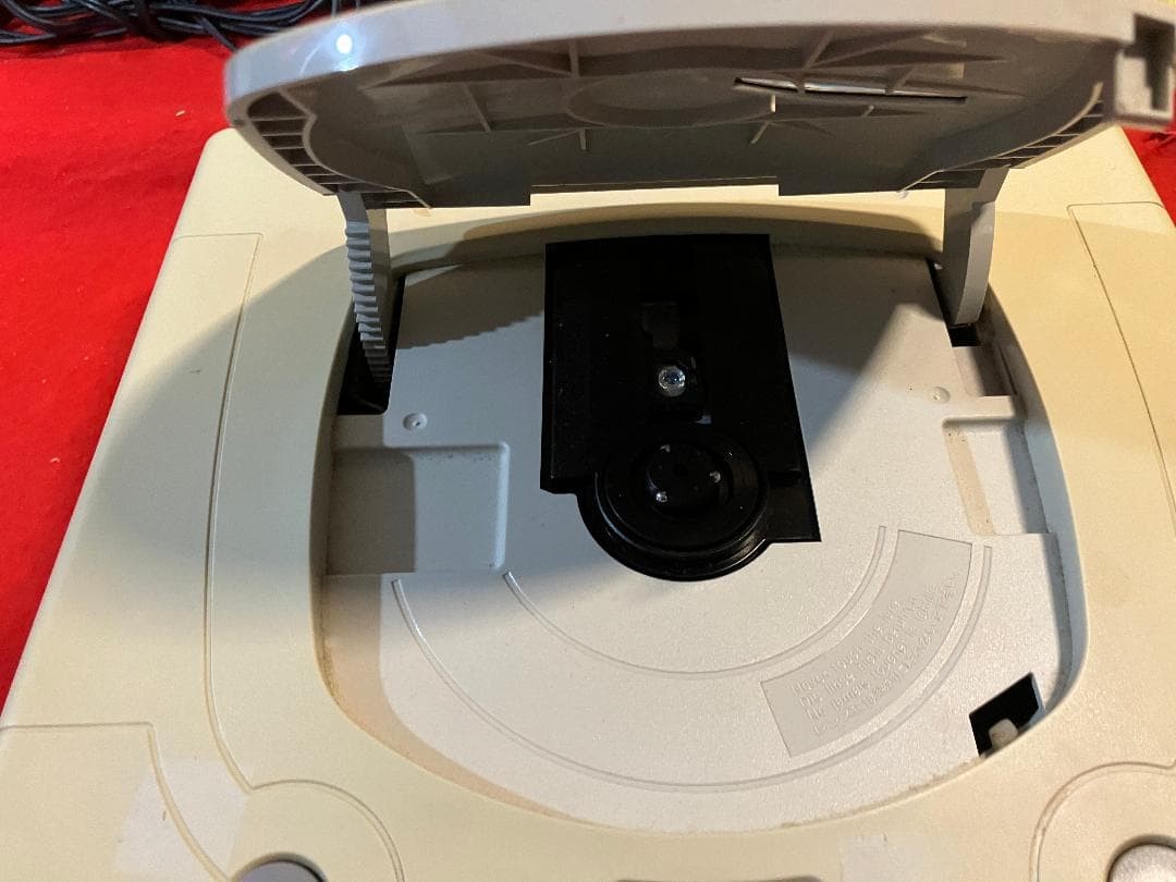 Sega Saturn white HST 3200 tested and working