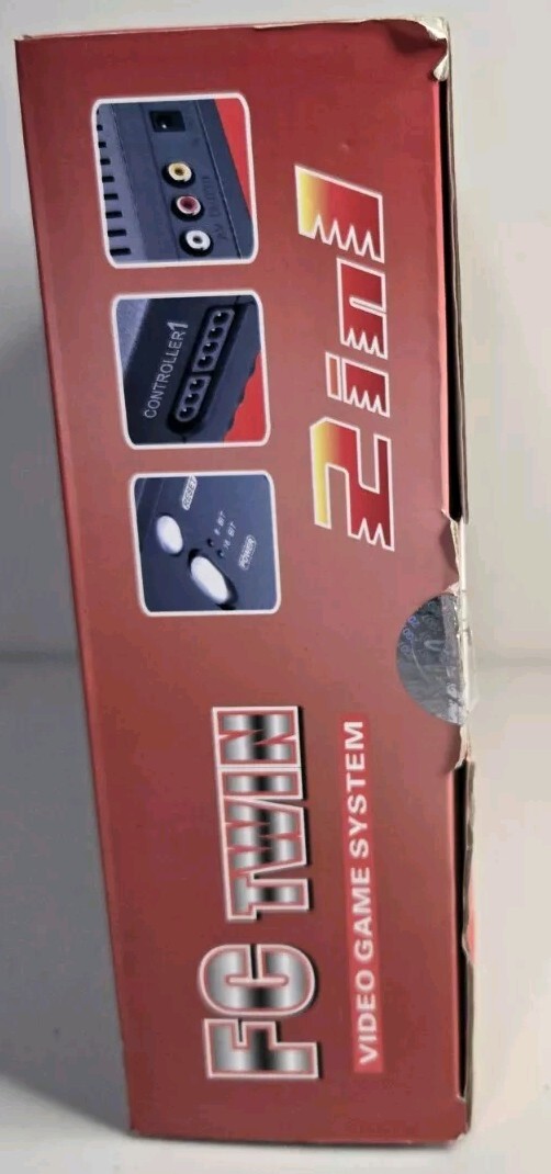 Yobo Gameware FC Twin Nintendo NES & SNES Dual Video Game Console OT-8168 New