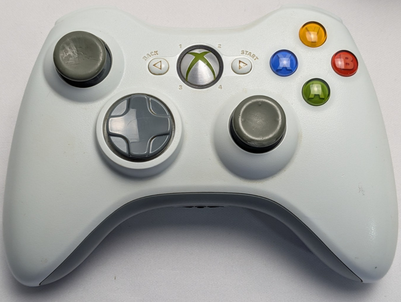 Xbox 360 S Slim 4gb Console Bundle NO POWER CORD Controller Game Tested
