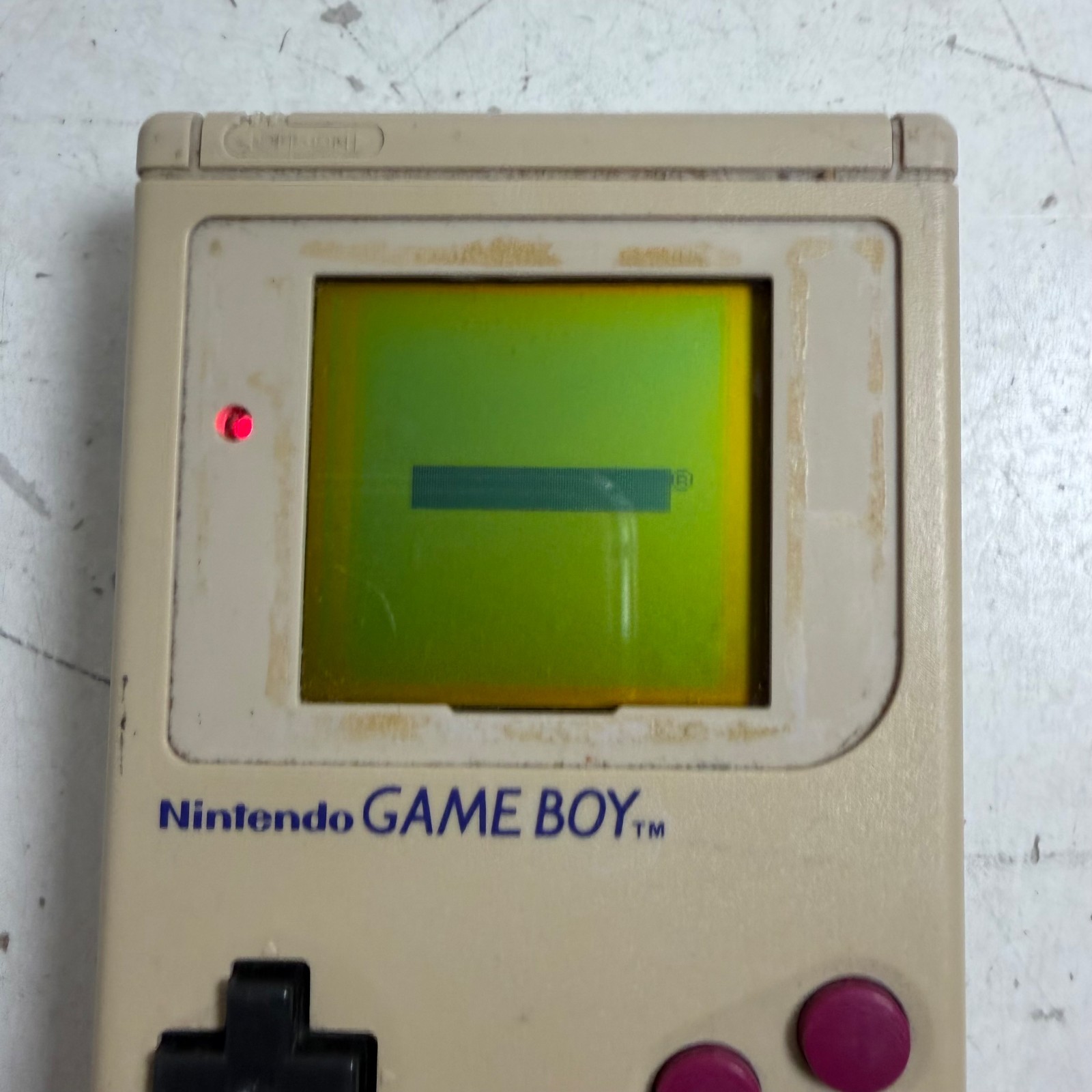 Nintendo GameBoy DMG-01 Gray Wireless Lightweight Handheld Gaming Console