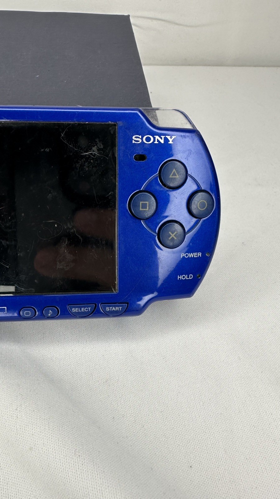 PSP-2001 Blue Playstation Portable Console FOR PARTS ‼️