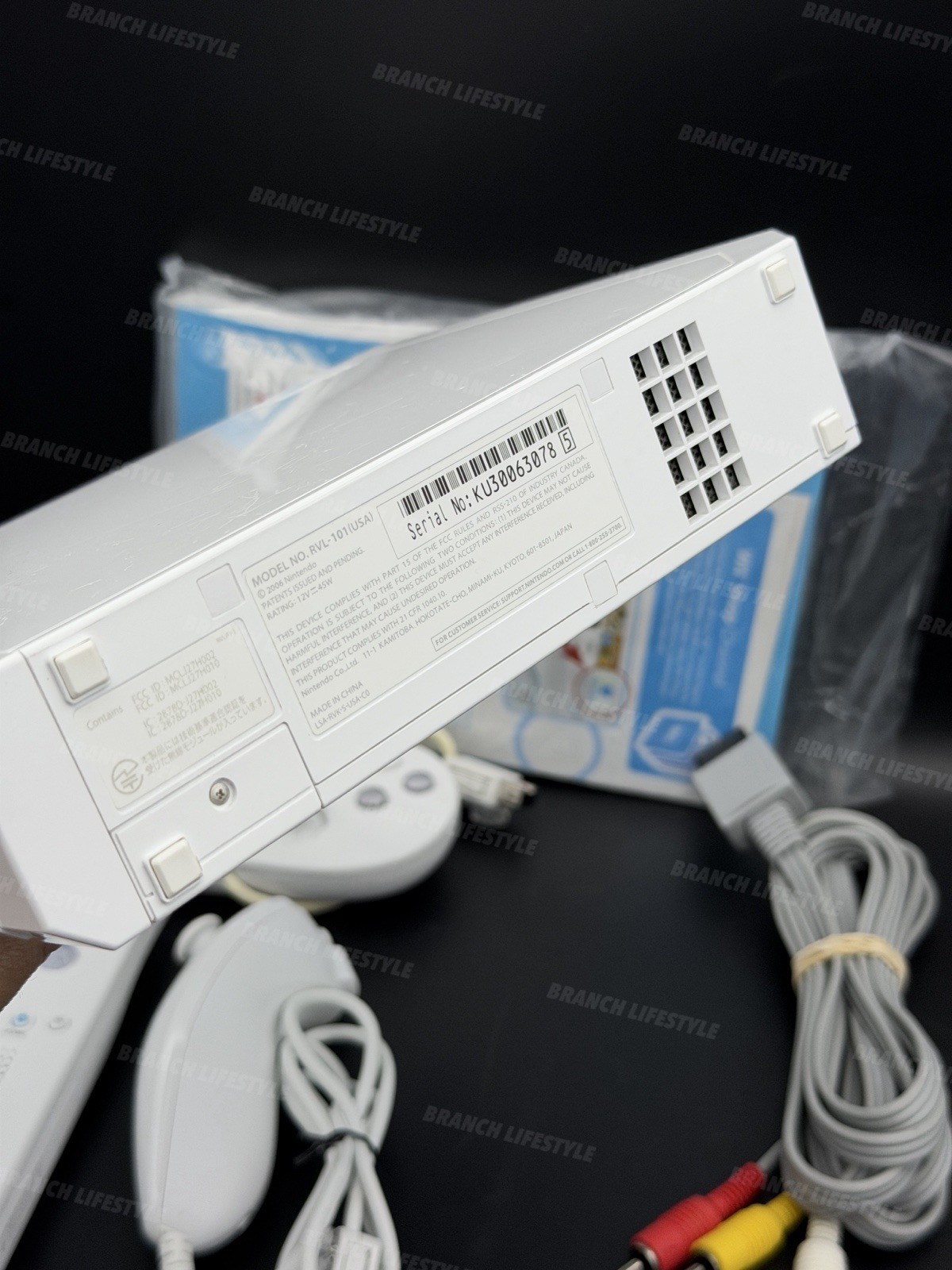 *READ* Nintendo Wii Console White RVL-101 USA NOT TESTED