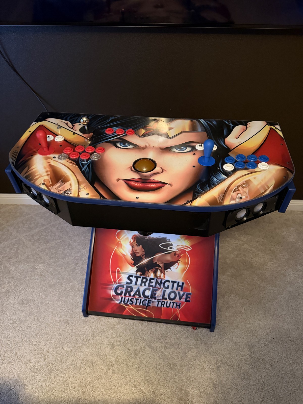 Arcade PEDESTAL Gaming System 2 Player HDTV HDMI MAME ™