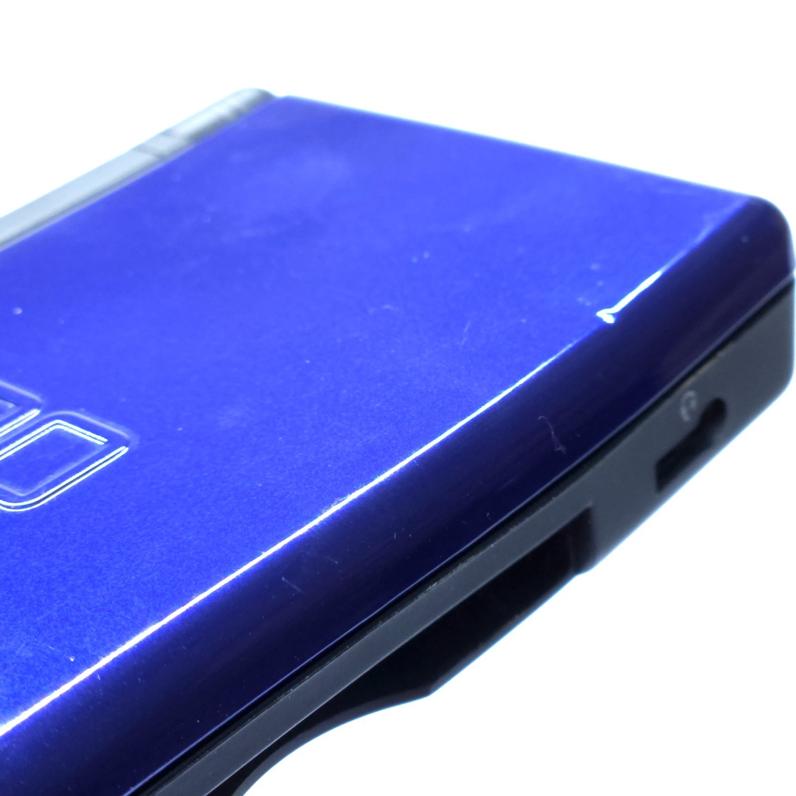 DS Lite Console Nintendo Blue W/ Charger + Usg-001 – Bottom Display Imperfection