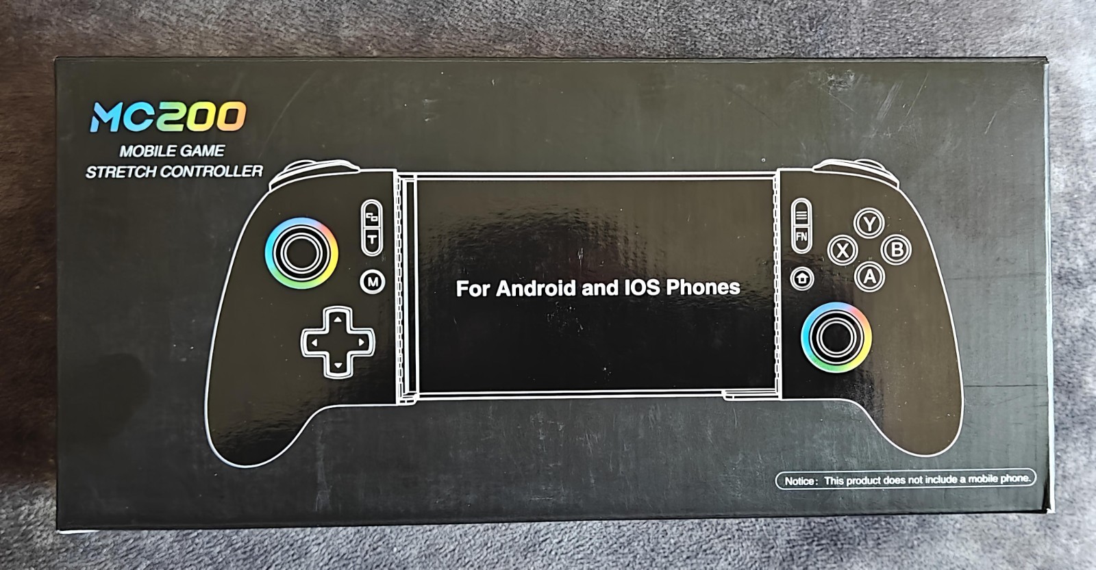 LIFUFUTEE Mobile Game Controller iPhone 15/16 Android Hall Effect Joysticks