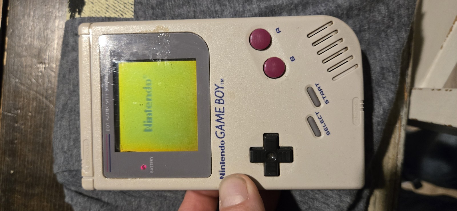 Nintendo Game Boy Original 1989 Handheld Systems DMG Gameboy Both TESTED WORKS