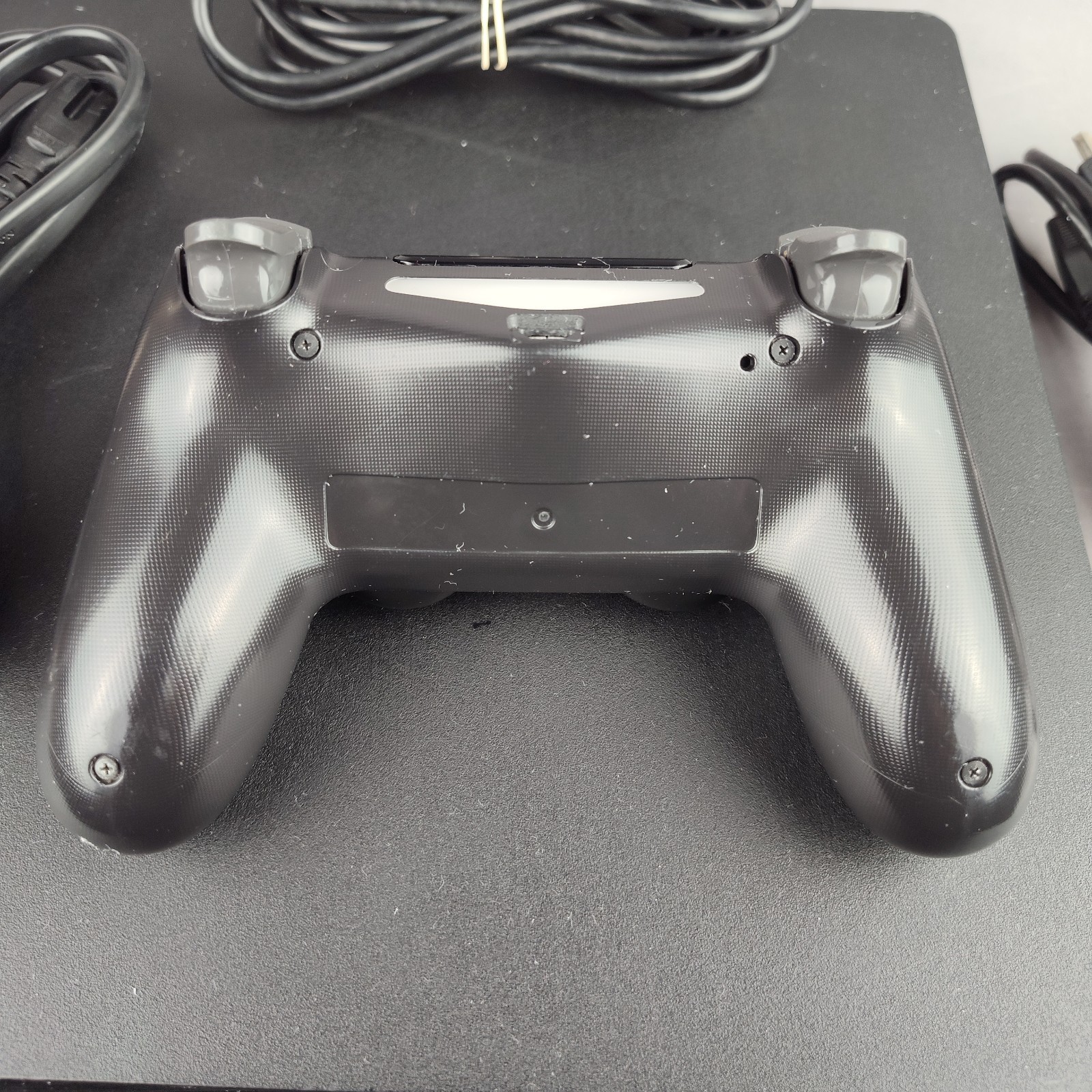 Sony PlayStation 4 Slim 1TB Console Jet Black – Controller + Wires Tested PS4