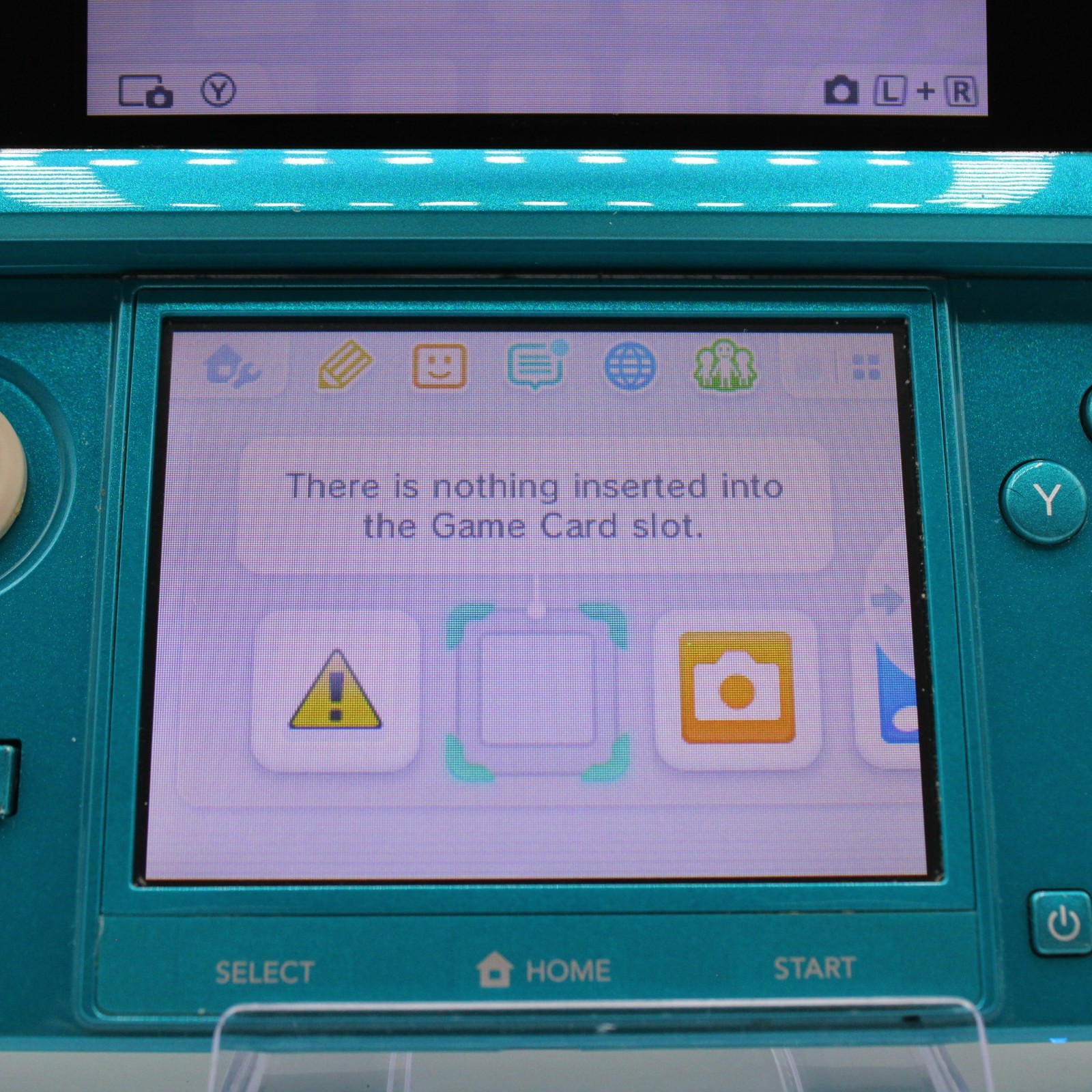 *Refurbished* Nintendo 3DS Aqua Blue Portable Gaming Console – 1 Year Warranty