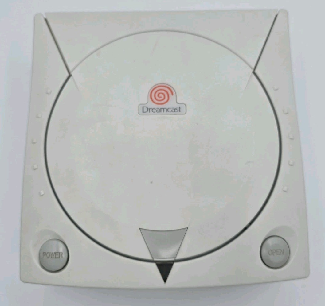 Sega Dreamcast Console With Controller VMU and Cables All Tested Working