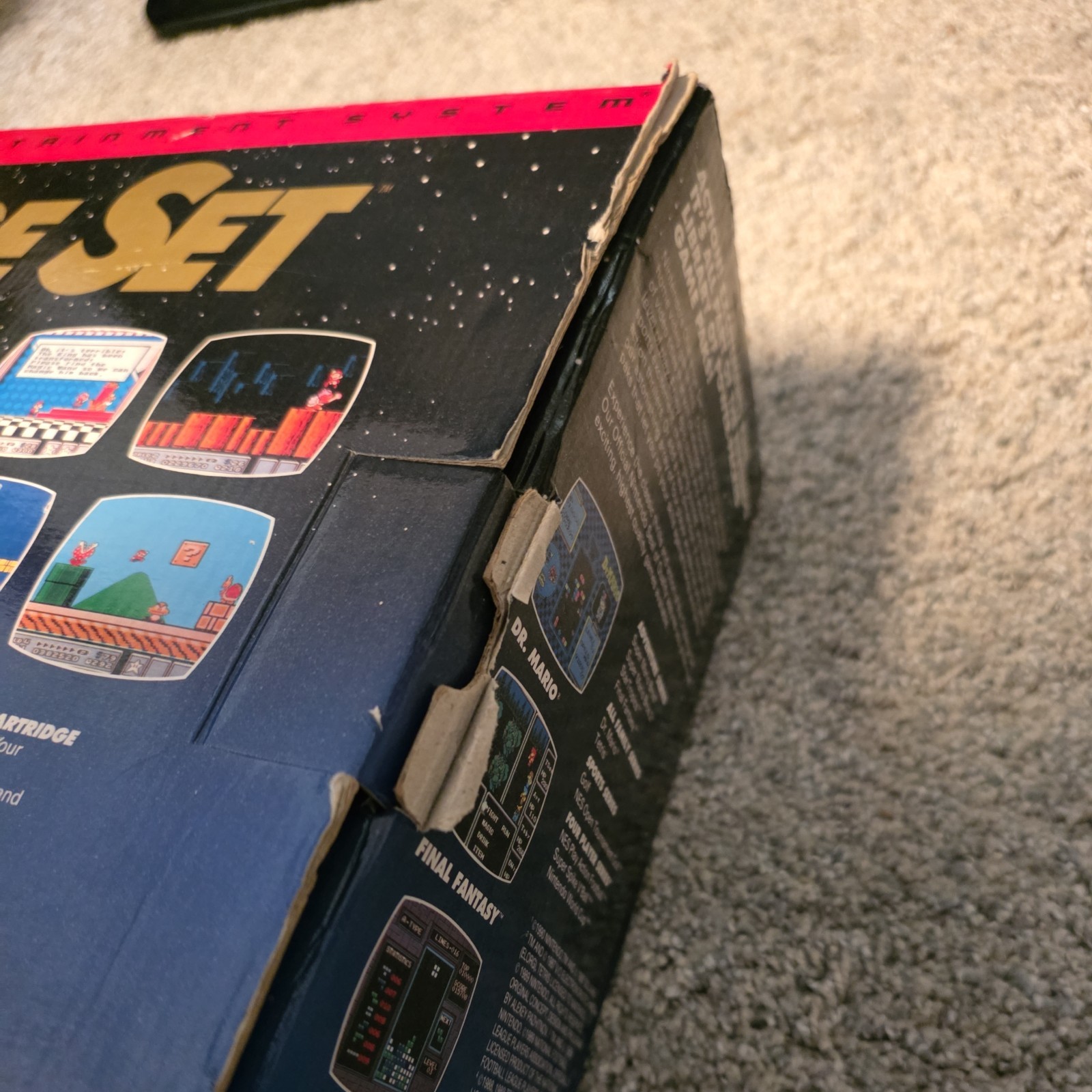 Nintendo NES Challenge Set w/ Box, 2 Controllers, Super Mario Bros. 3