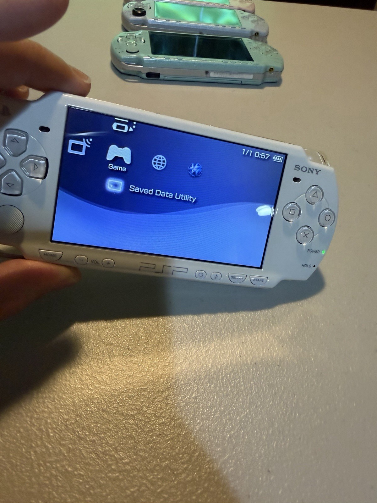 Japanese PlayStation PSP 2000 System Working White Us Seller D