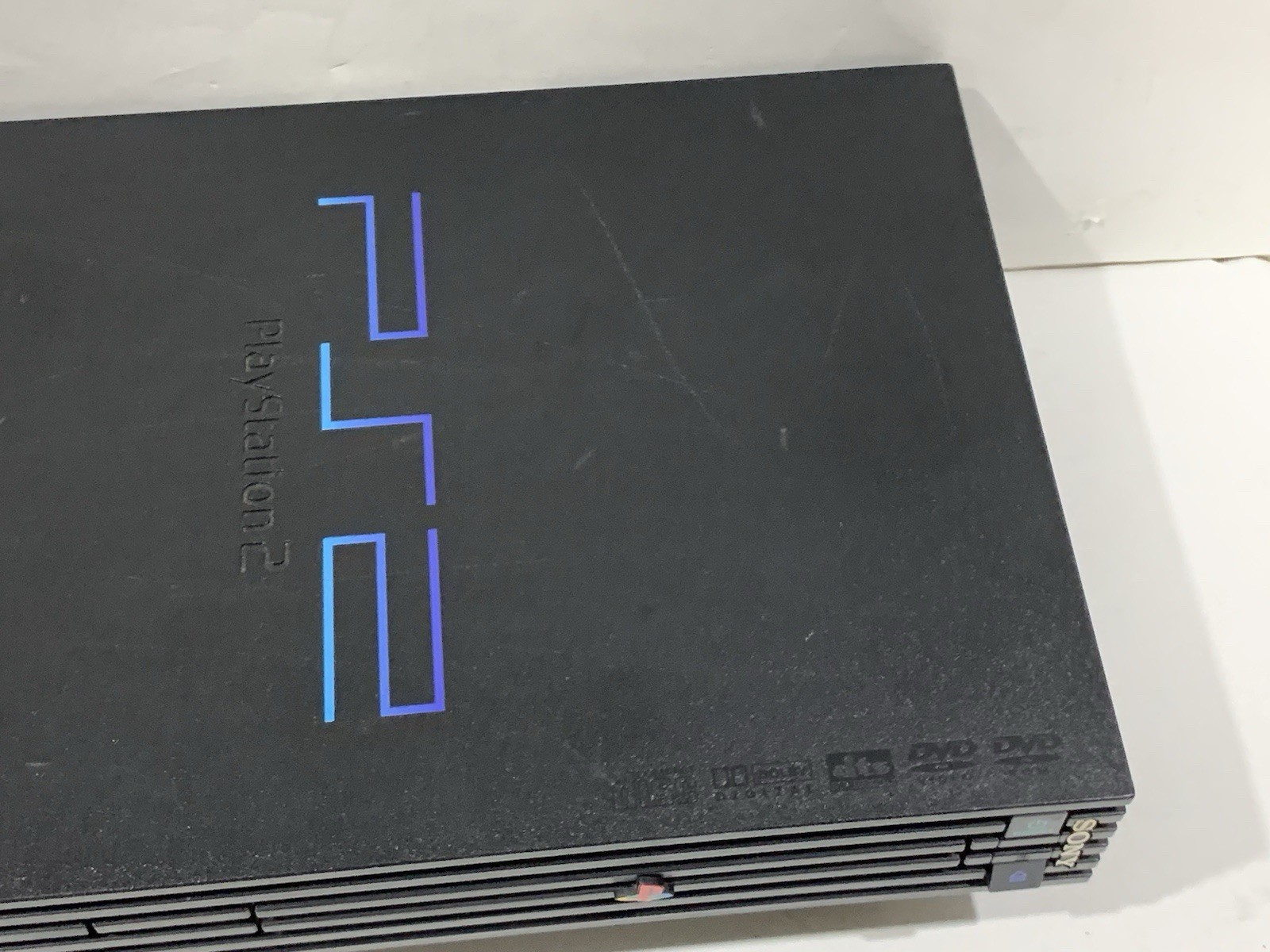 PS2 Midnight Black Limited PlayStation 2 SCPH-50000 FAT CONSOLE Working READ
