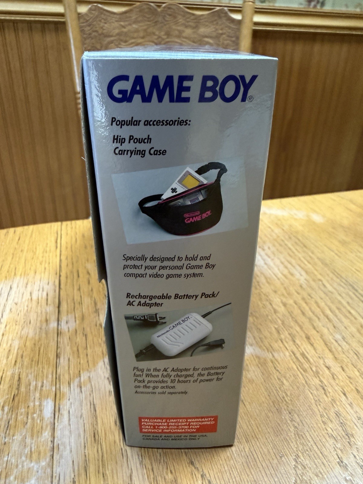 1989 Nintendo Game Boy DMG-01 with Tetris,MINT CONDITION,NEVER USED, TESTED!