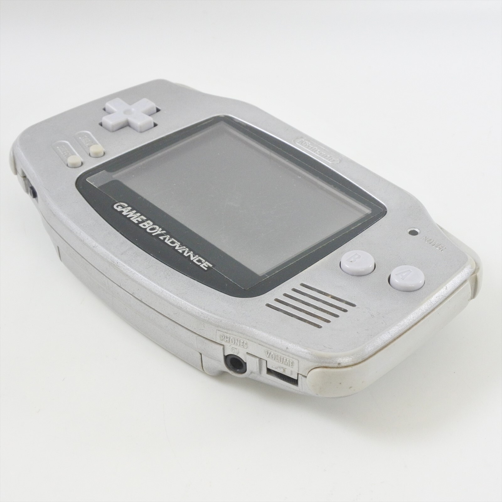 Gameboy Advance Console SILVER AGB-001 Nintendo CHINA AH12103379 gba
