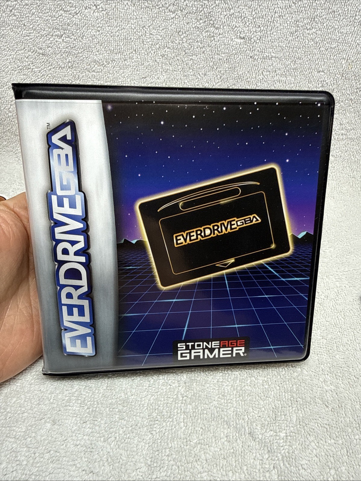 Everdrive GBA X5 Mini w/ box & manual! MINT COLOR! (No SD card) Stone Age Gamer