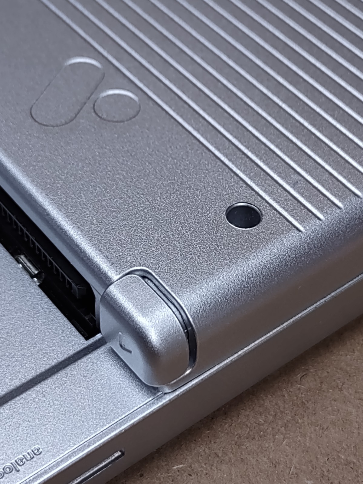 SILVER Analogue Pocket GAMEBOY GBA worn UPDATED
