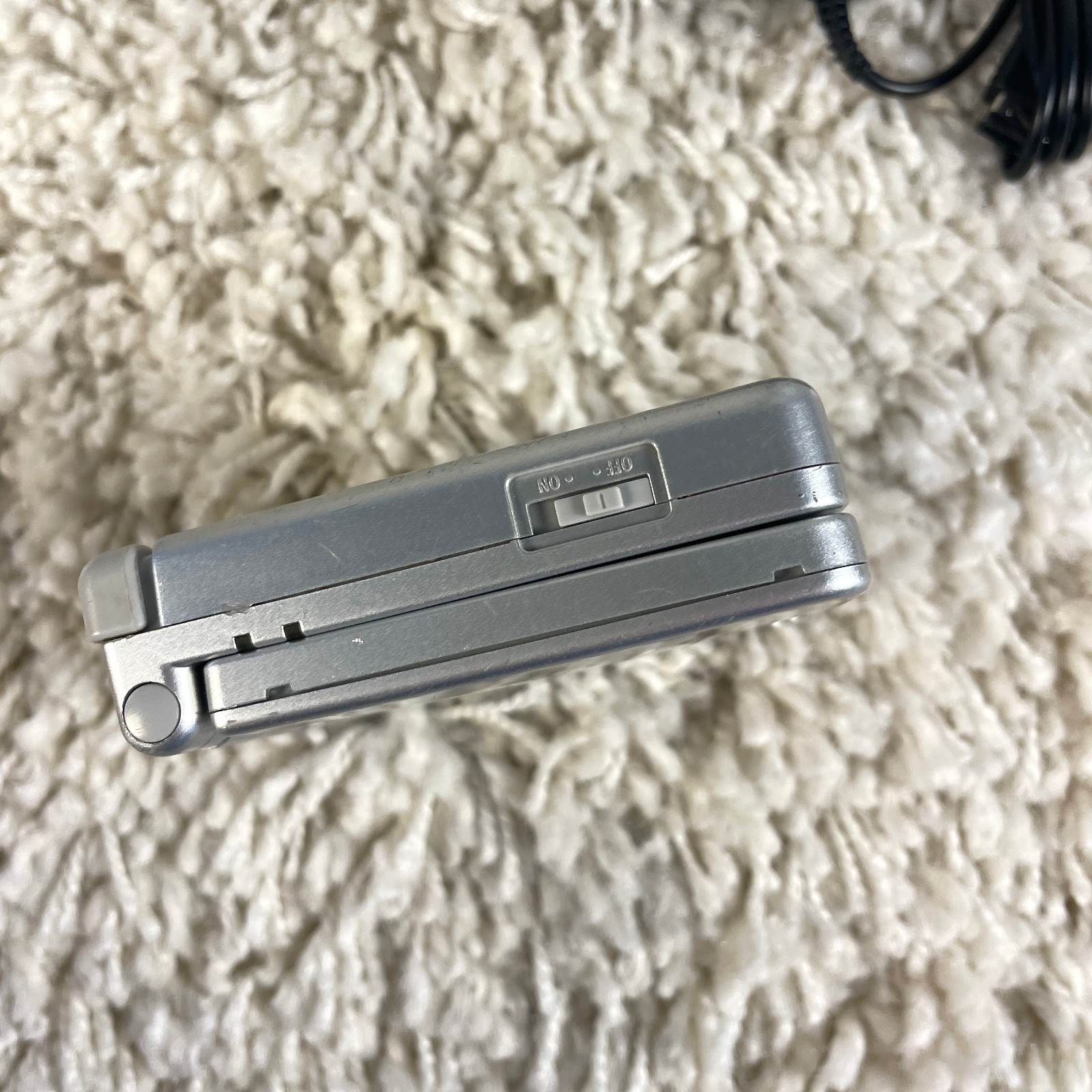 Nintendo Gameboy Advance GBA SP Platinum Silver Handheld Console System AGS-001