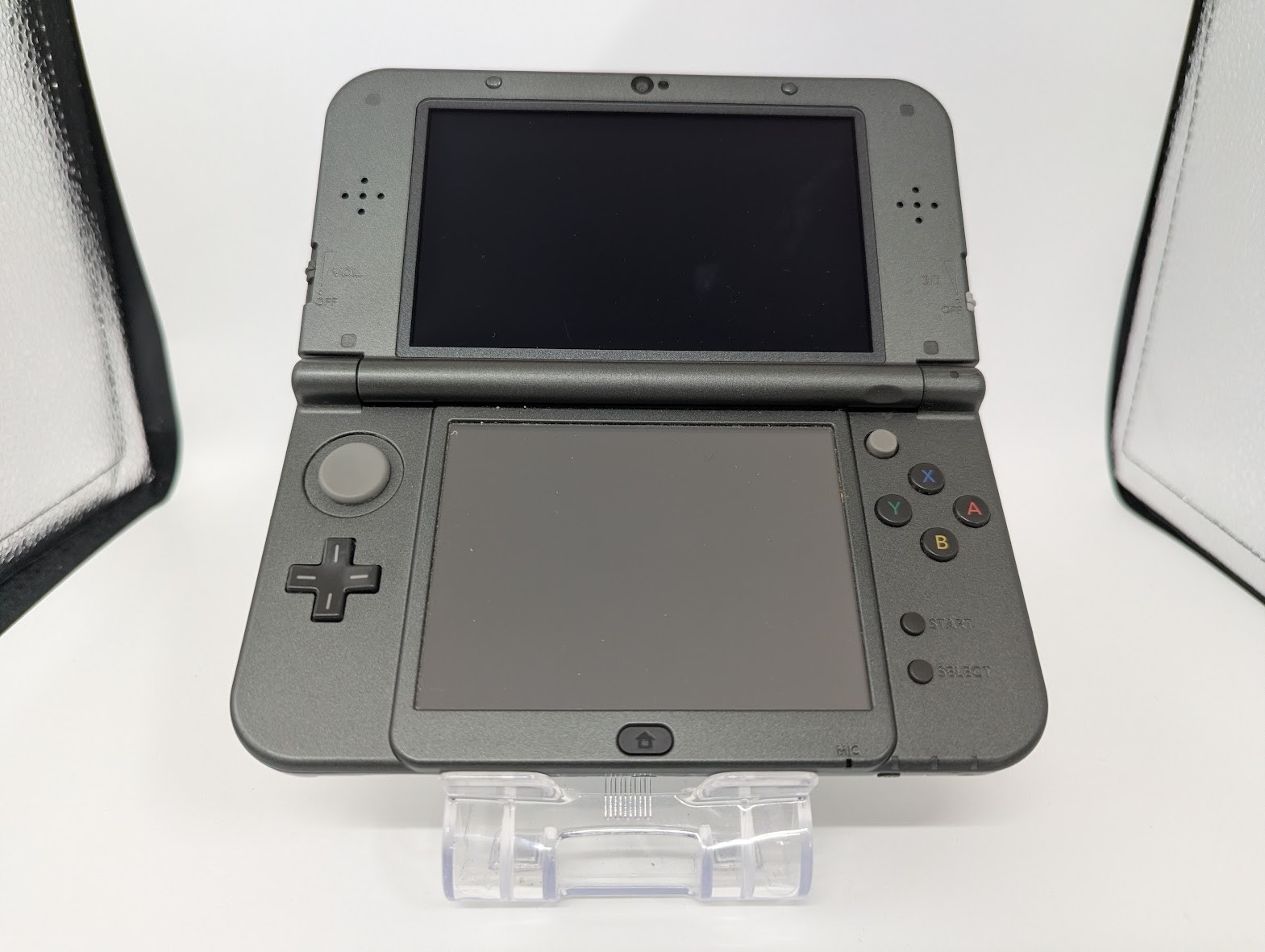 B7127 Nintendo New 3DS LL XL console Metallic Black Japan w/pen fx